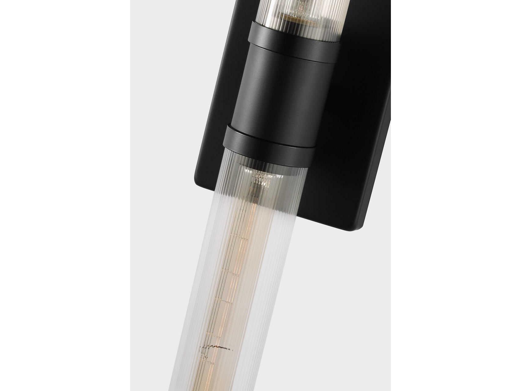 Visual Comfort Studio Keaton 2-Light Midnight Black Vanity Light