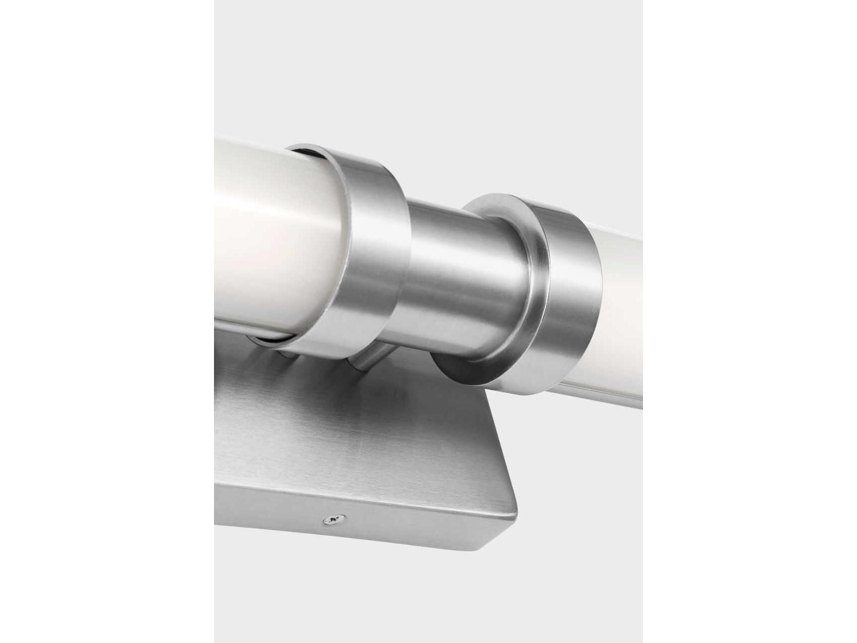 Visual Comfort Studio Kiel 2-Light Brushed Nickel Vanity Light