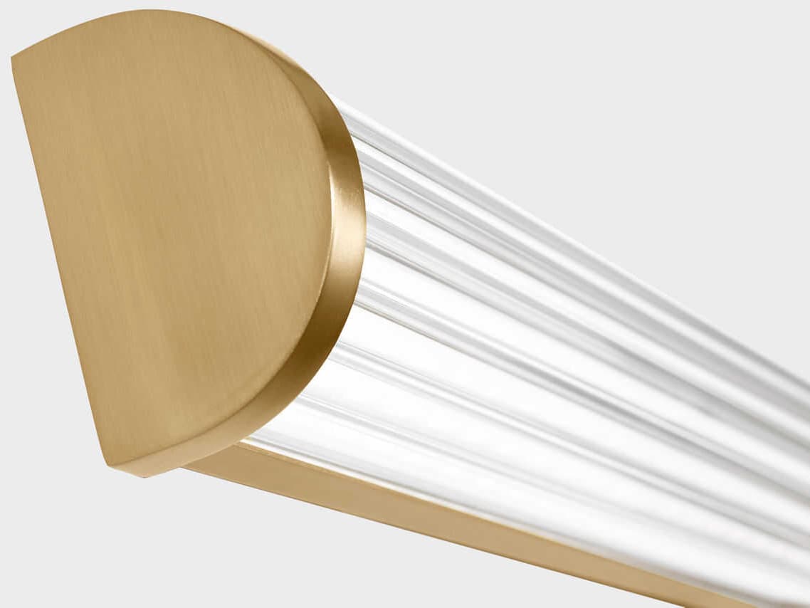 Visual Comfort Studio Syden Satin Brass Vanity Light