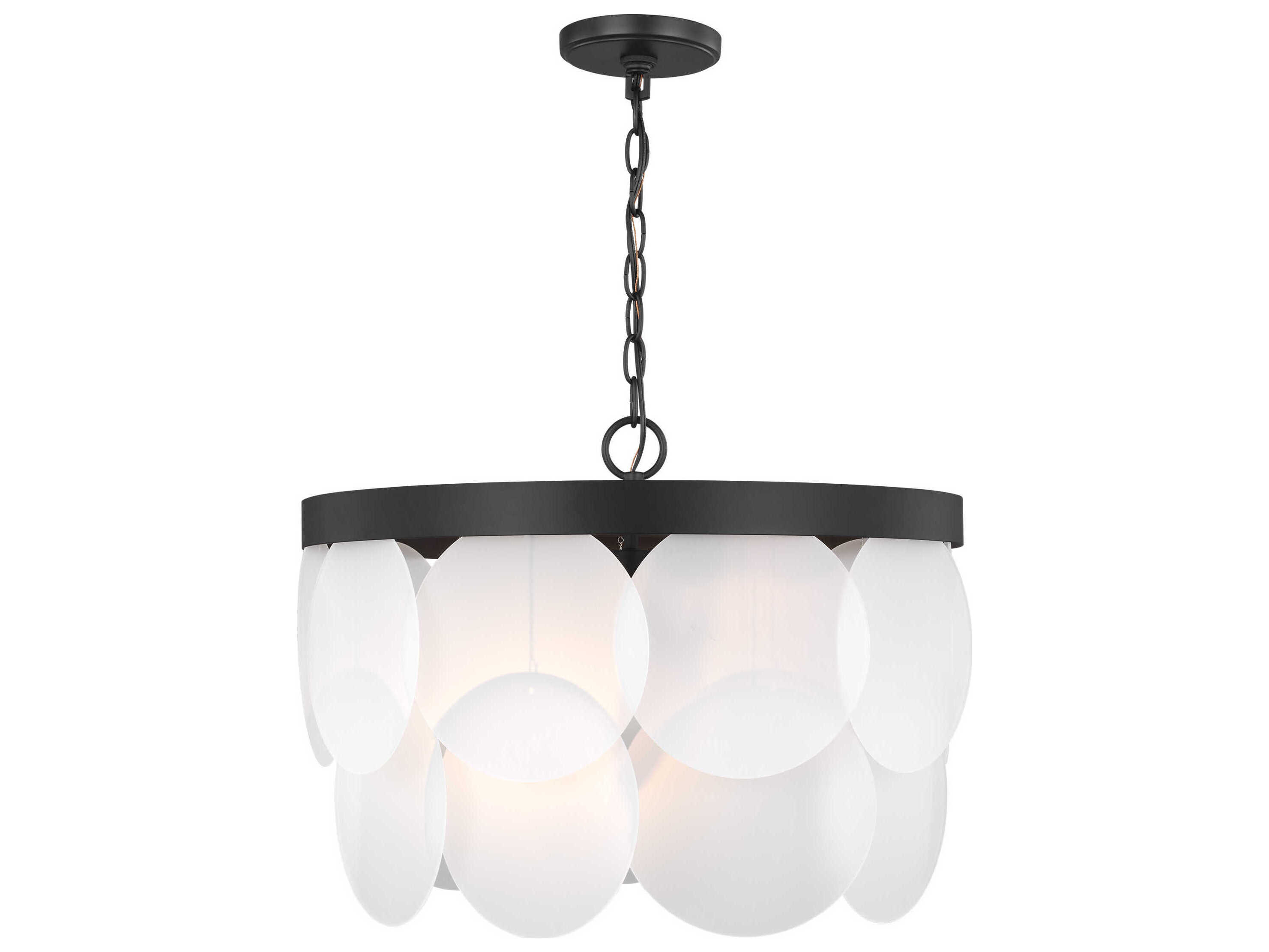 Visual Comfort Studio Mellita 6-Light Midnight Black Pendant