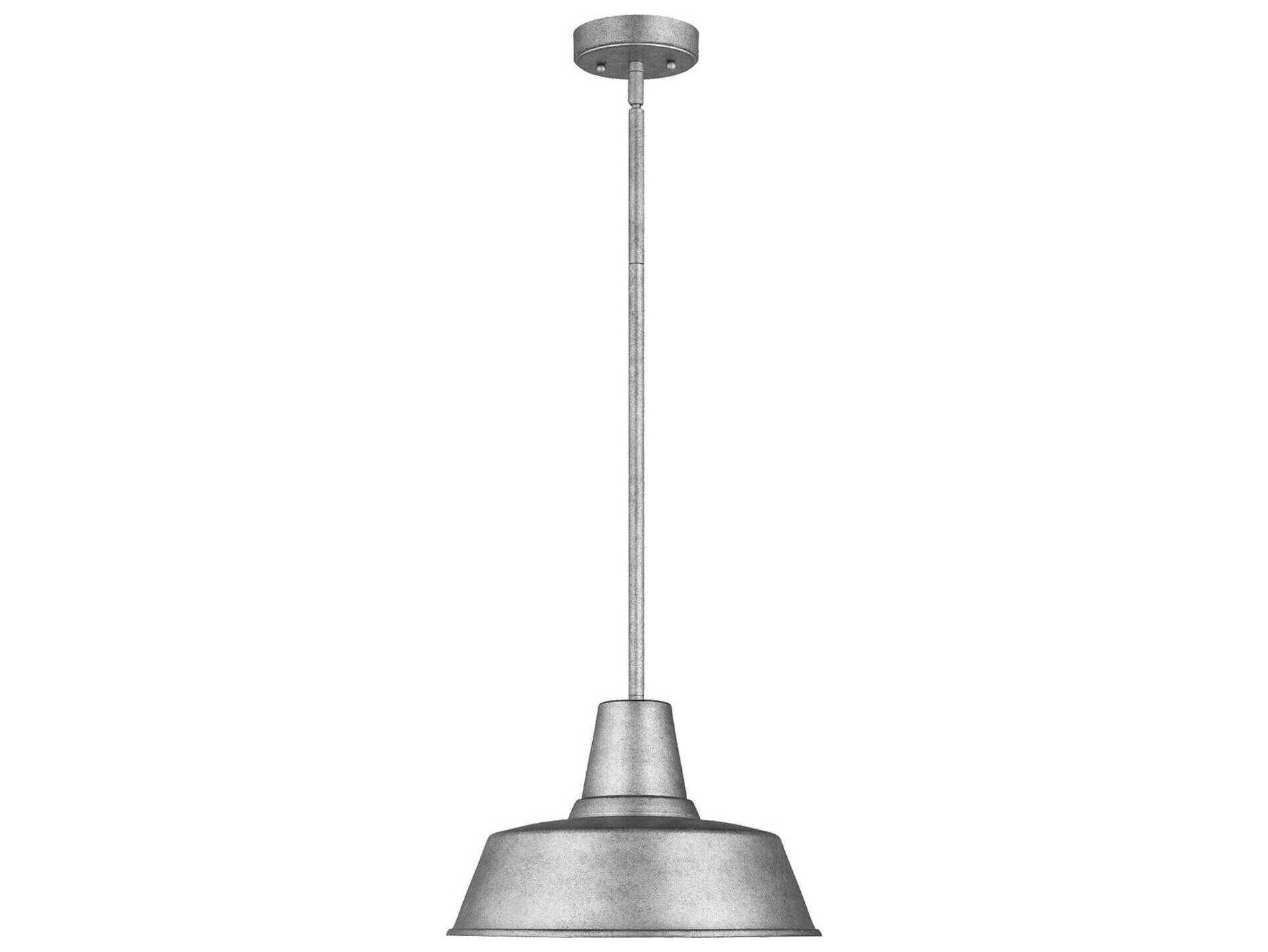 Visual Comfort Studio Barn Light 1 - Light Outdoor Hanging Light