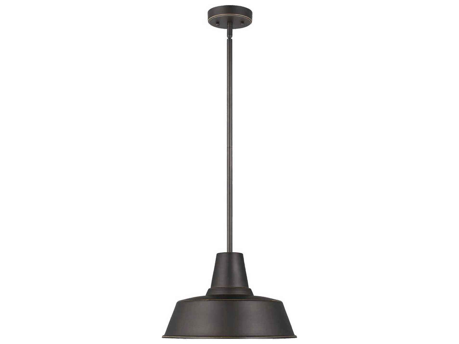 Visual Comfort Studio Barn Light 1 - Light Outdoor Hanging Light