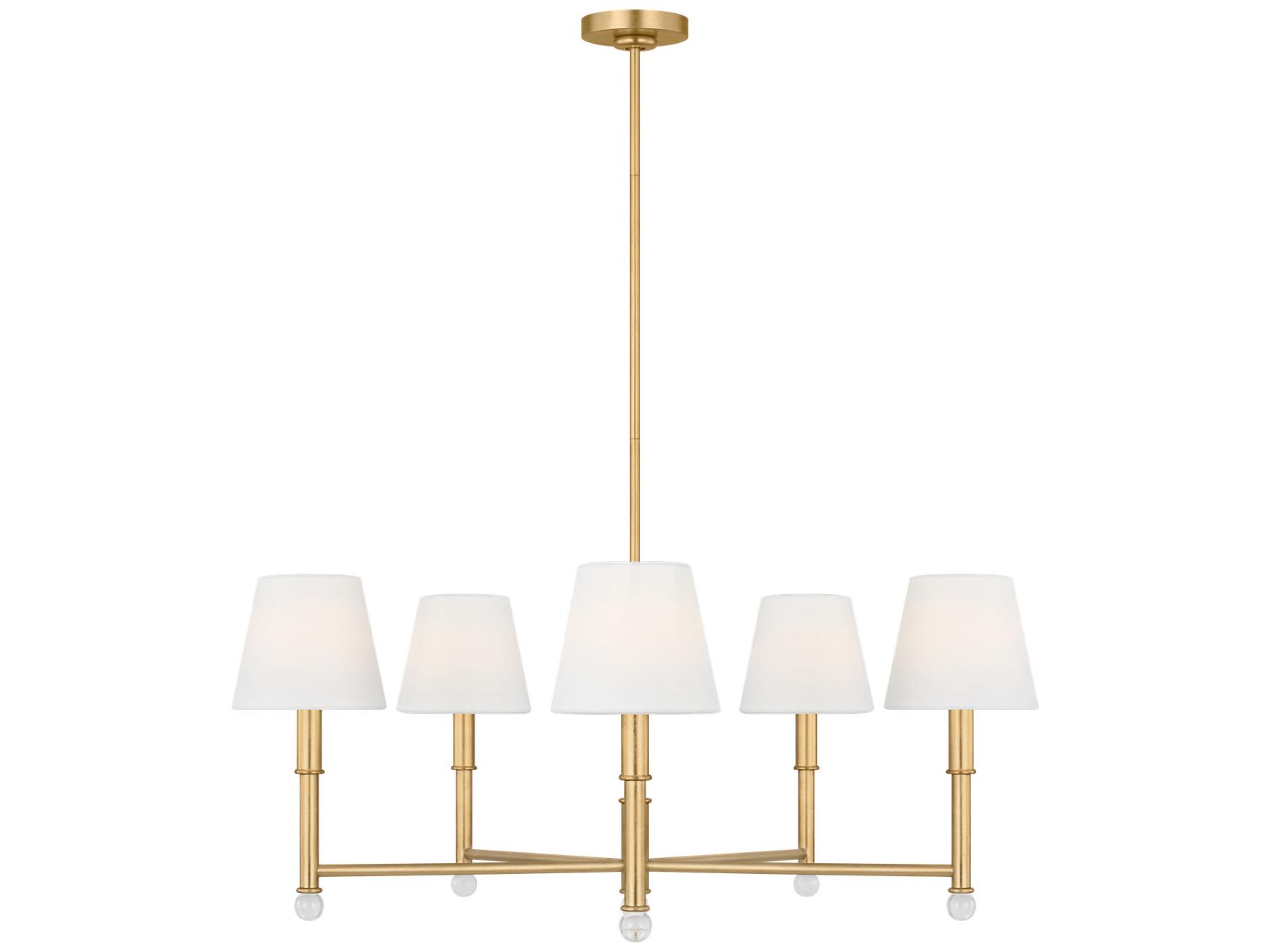 Visual Comfort Studio Greard 5-Light Gild Gold Chandelier