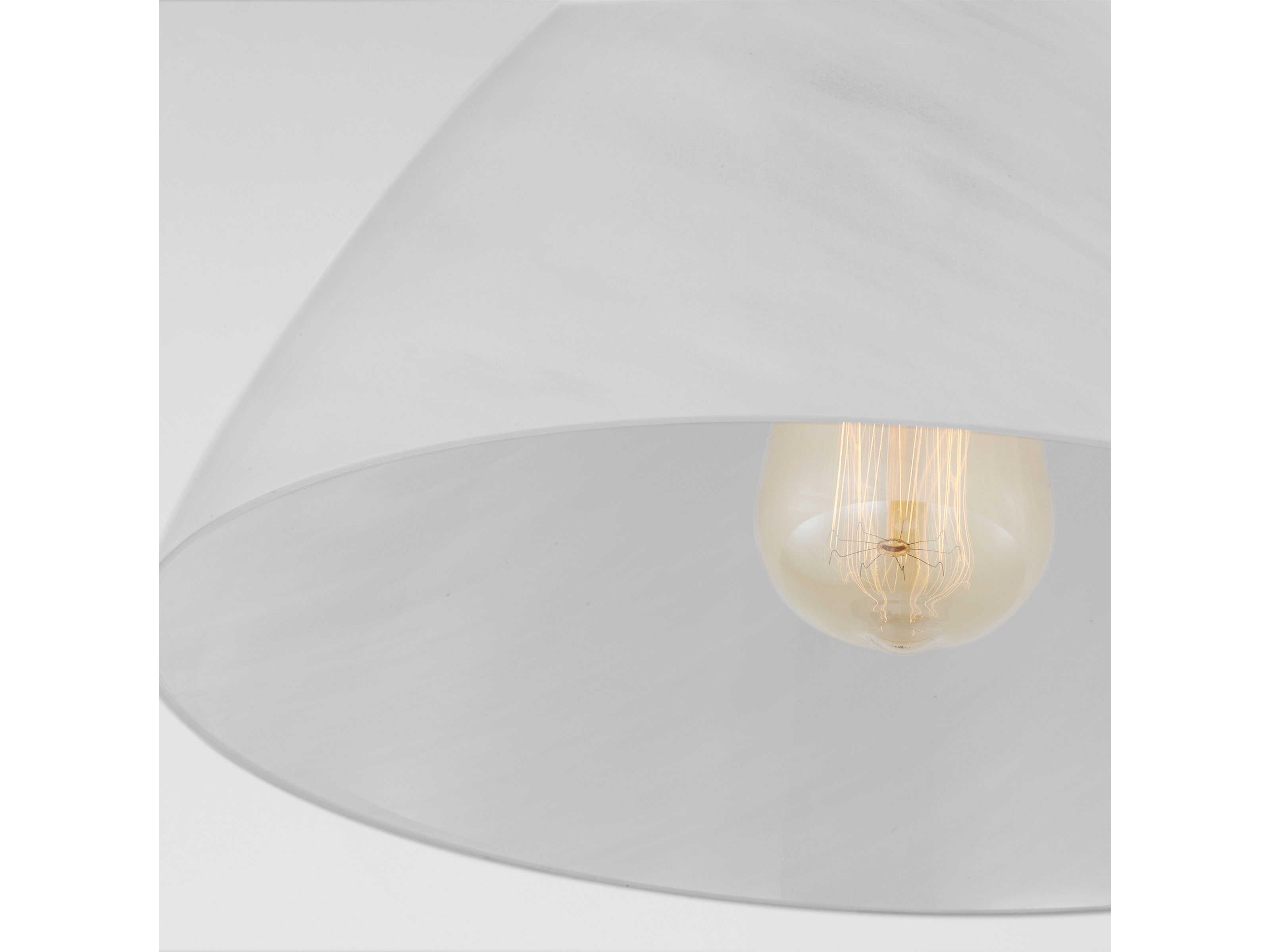 Visual Comfort Studio Athena 1-Light Burnished Brass Mini Pendant