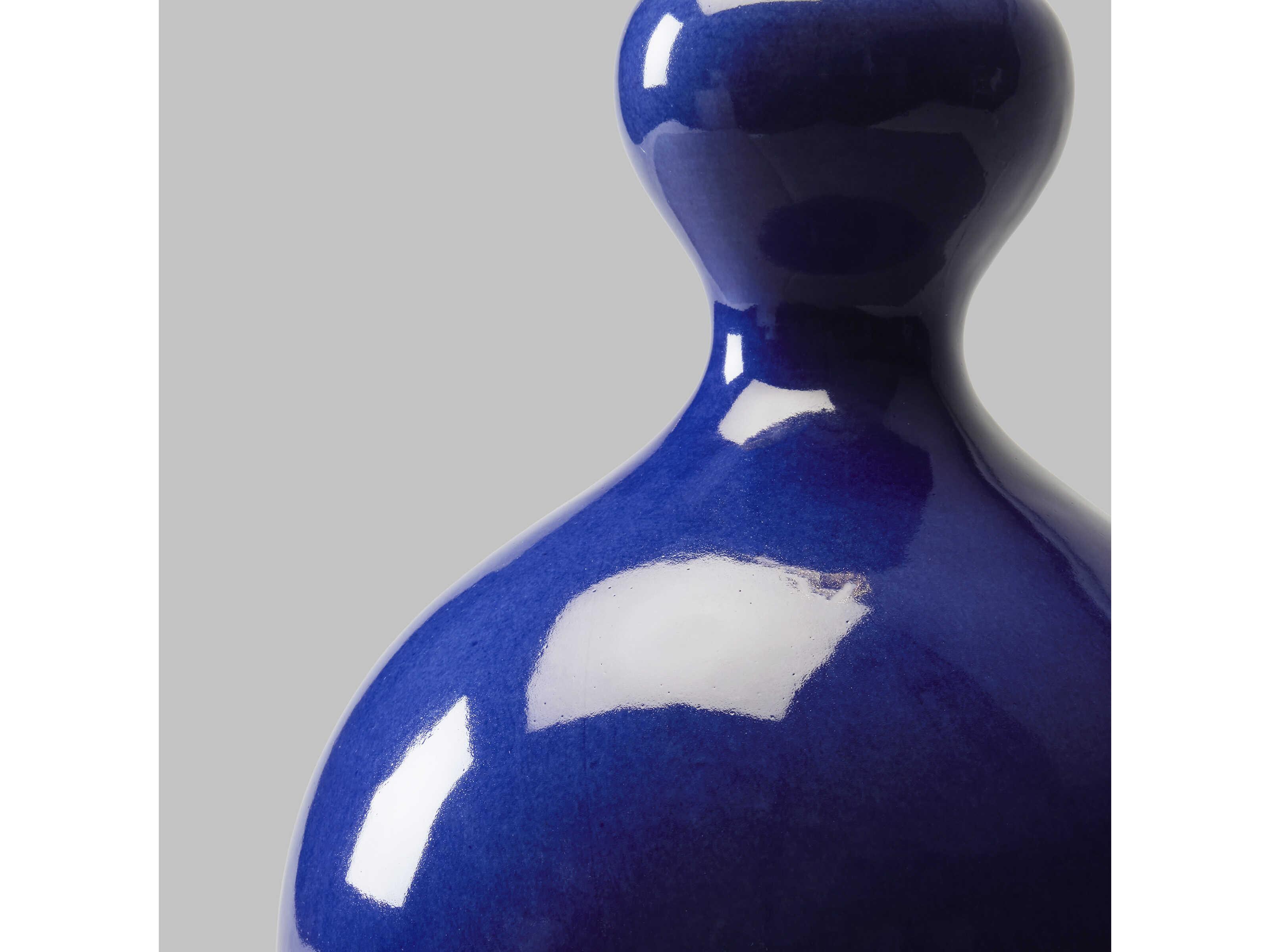 Visual Comfort Studio Antonina Blue Celadon White Linen Fabric Buffet Lamp