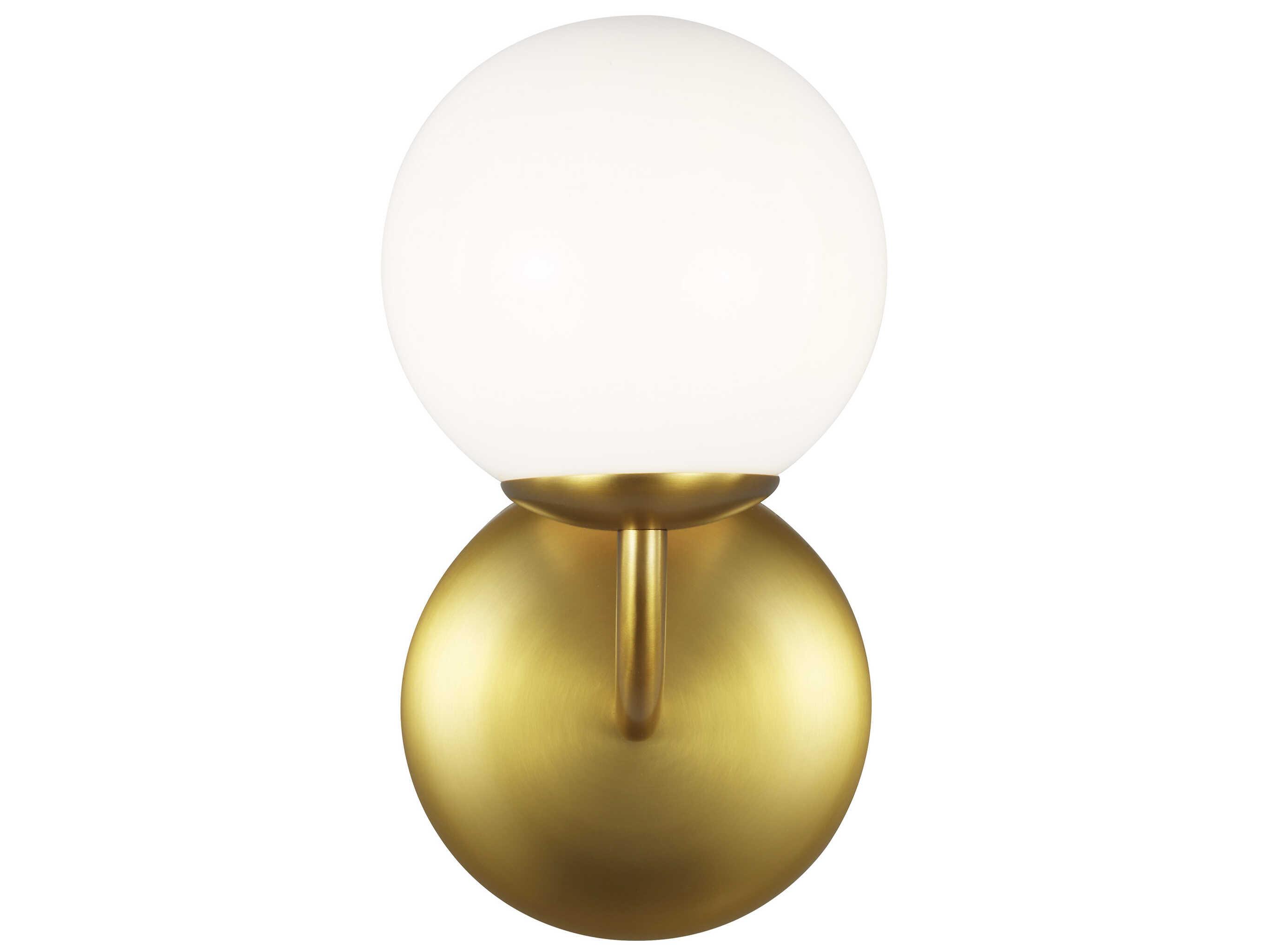 Visual Comfort Studio Galassia 1-Light Burnished Brass Wall Sconce