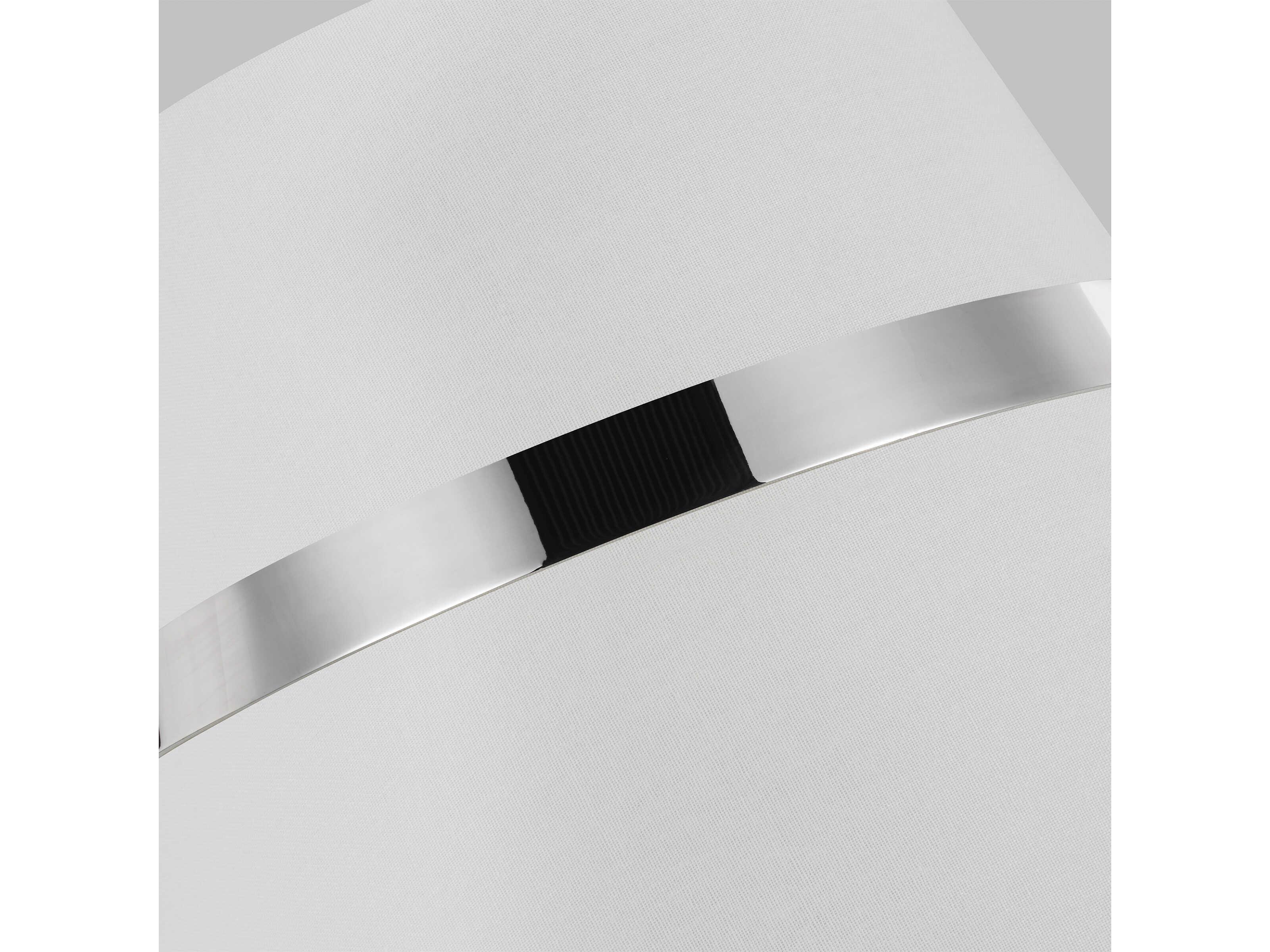 Visual Comfort Studio Cordtlandt 3-Light Polished Nickel Pendant