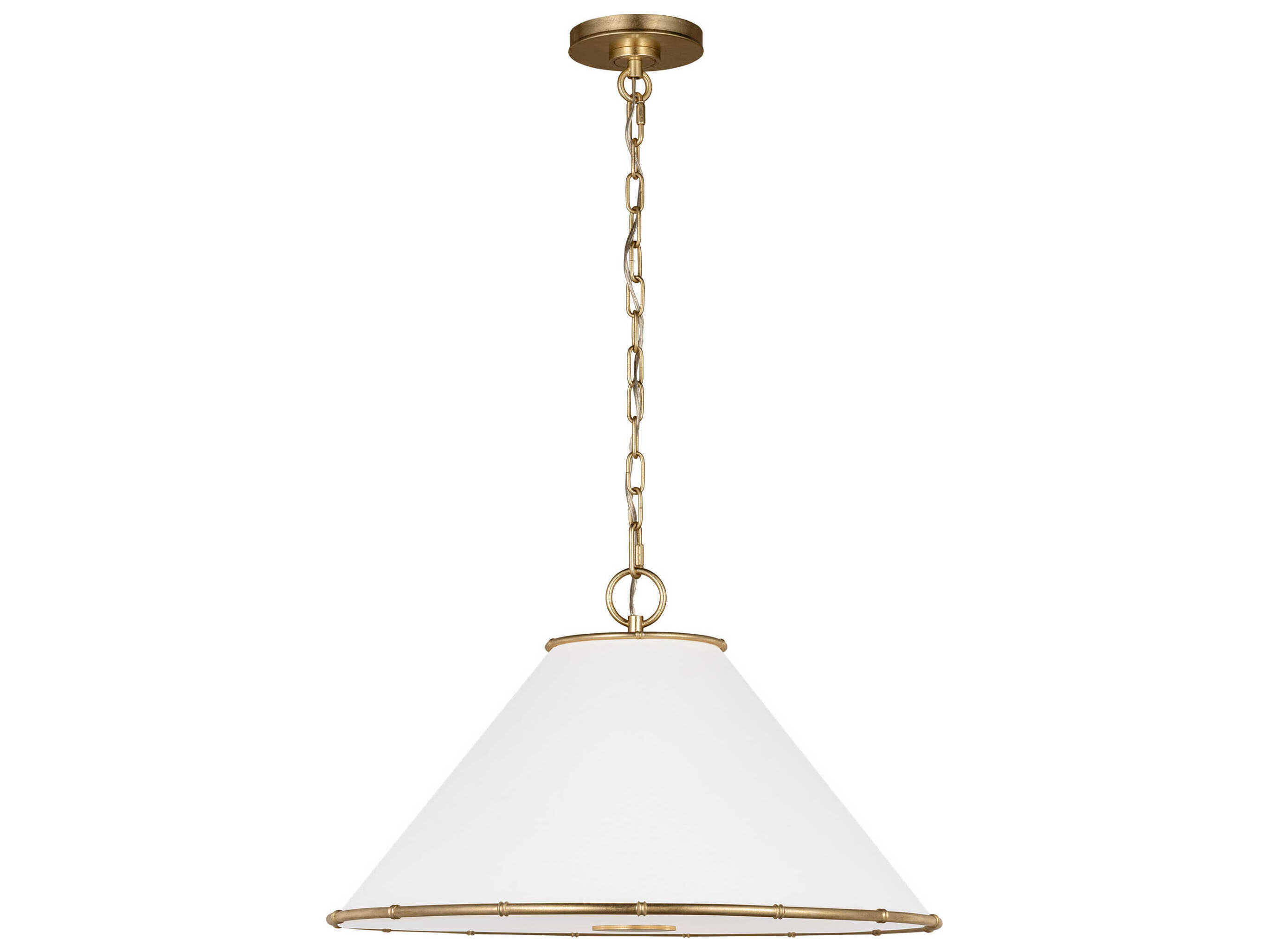Visual Comfort Studio Aldric 2-Light Gild Gold Pendant