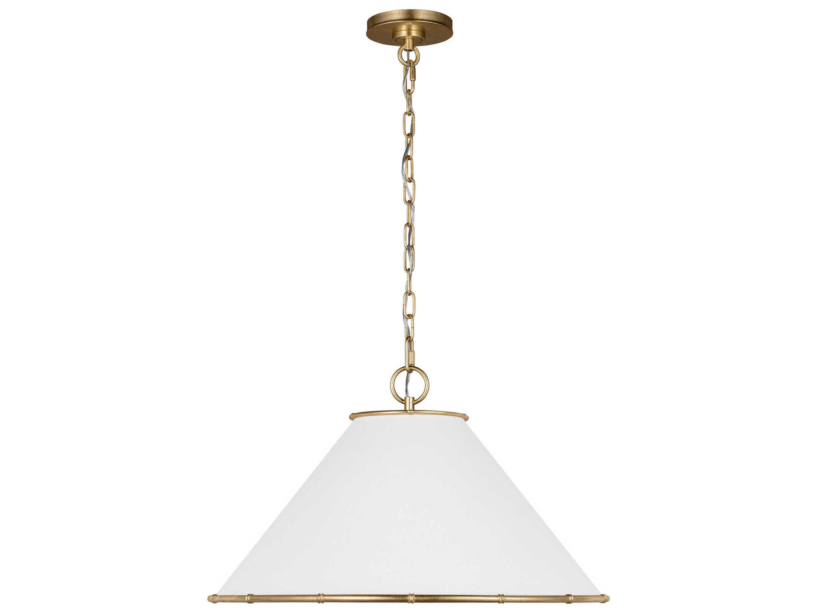 Visual Comfort Studio Aldric 2-Light Gild Gold Pendant