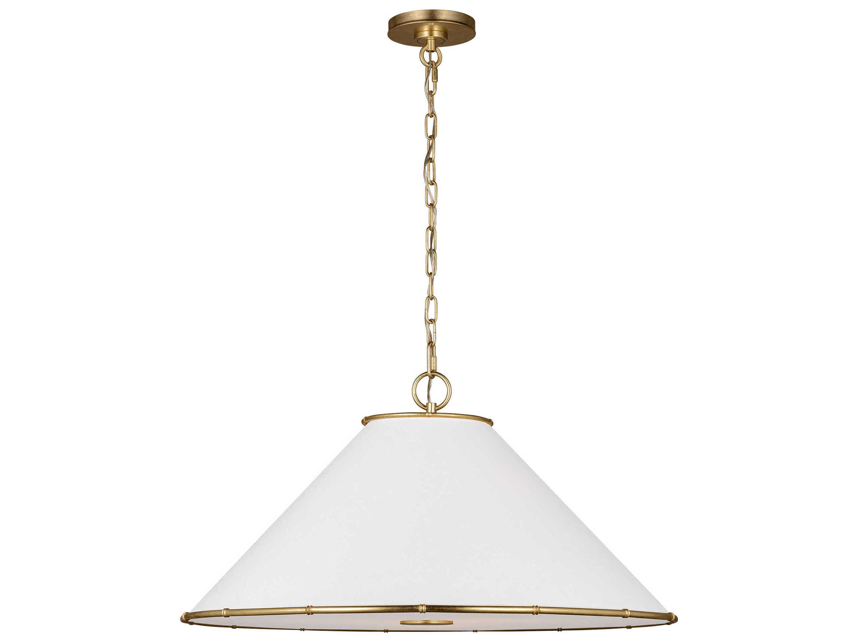Visual Comfort Studio Aldric 3-Light Gild Gold Pendant