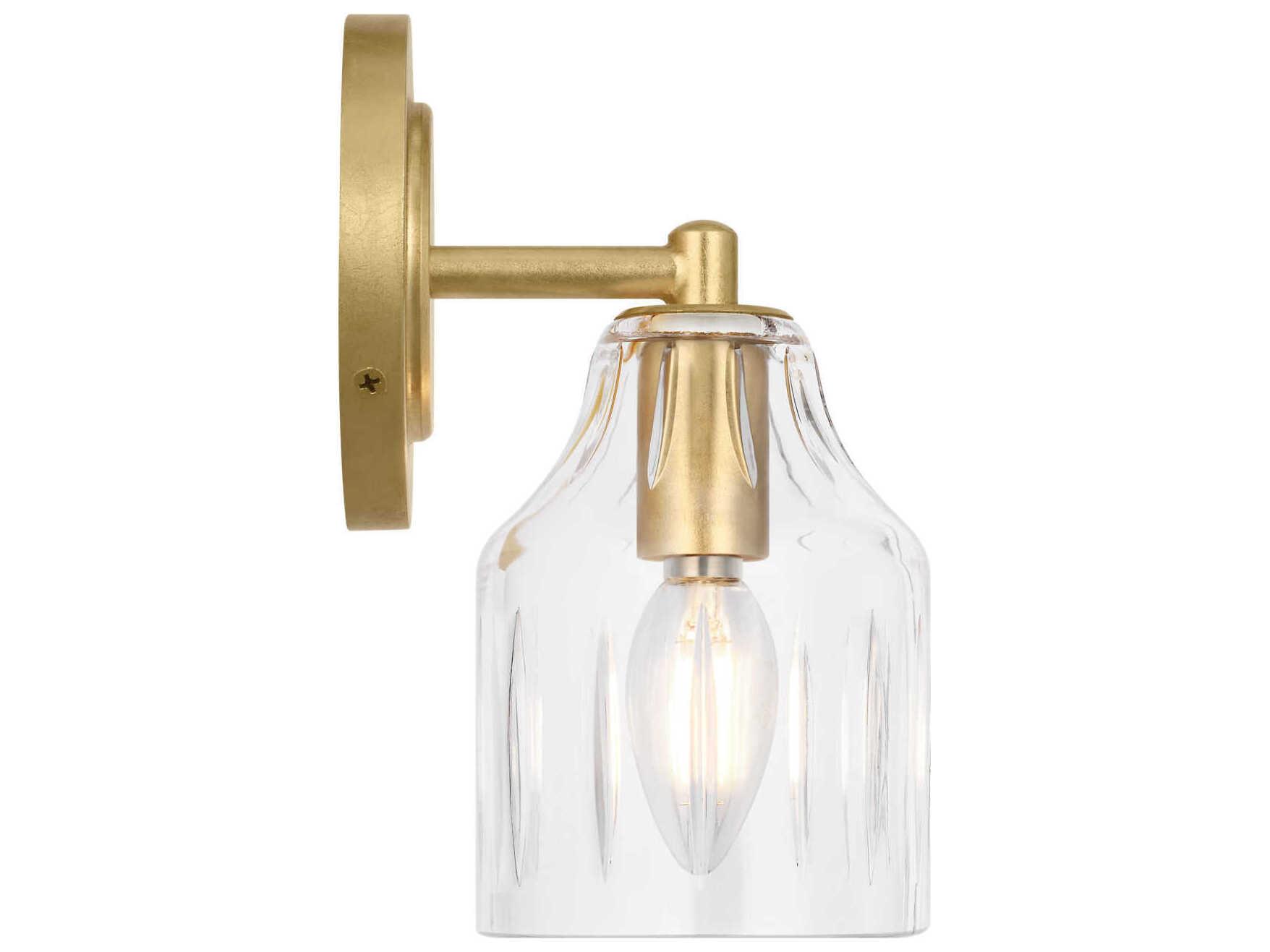 Visual Comfort Studio Augusta 1-Light Gild Gold Wall Sconce