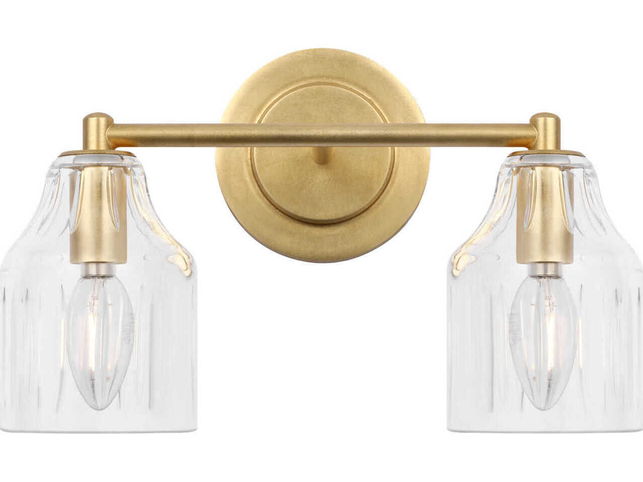 Visual Comfort Studio Augusta 2-Light Gild Gold Vanity Light