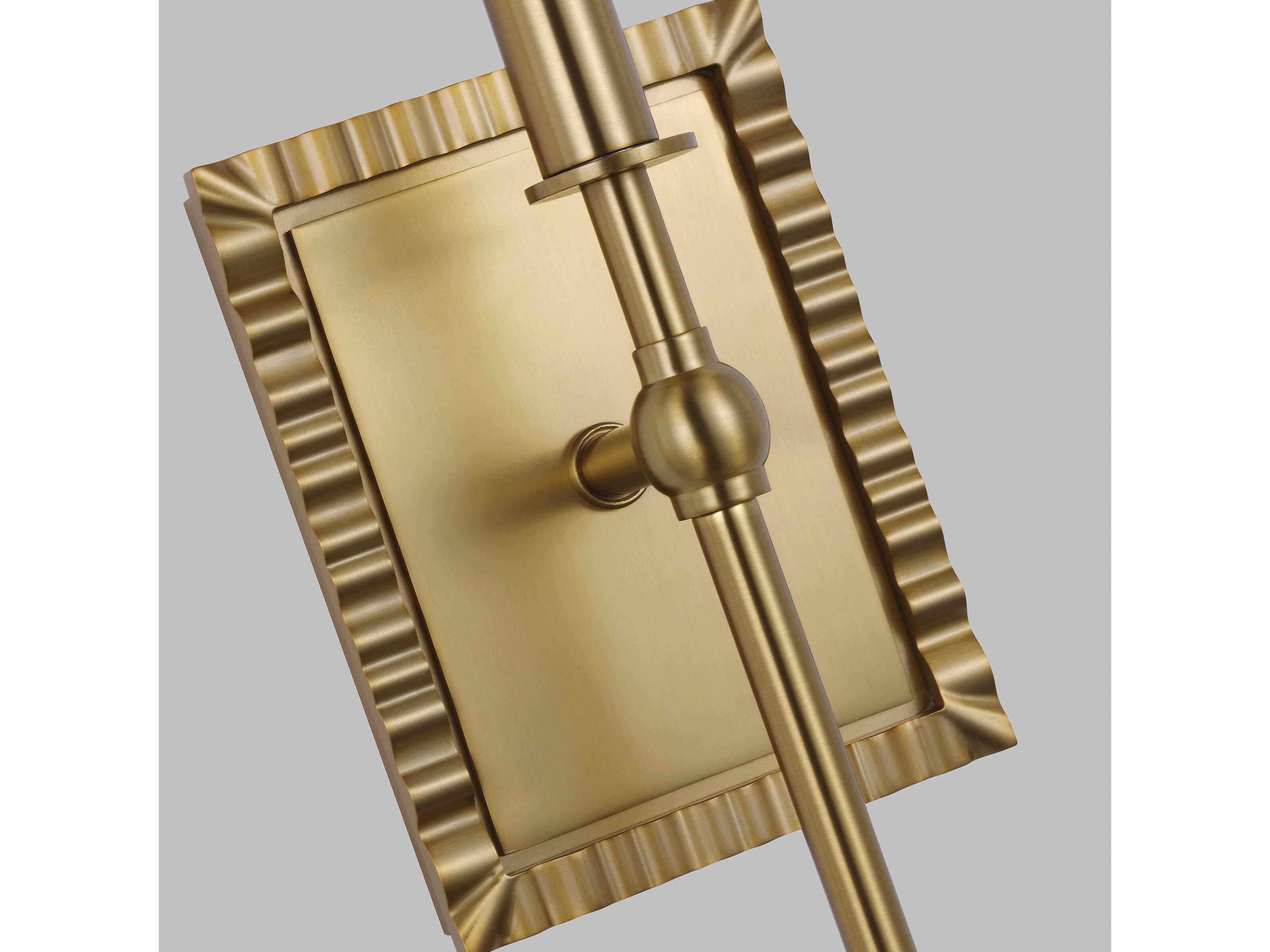 Visual Comfort Studio Baxley 1-Light Burnished Brass Wall Sconce
