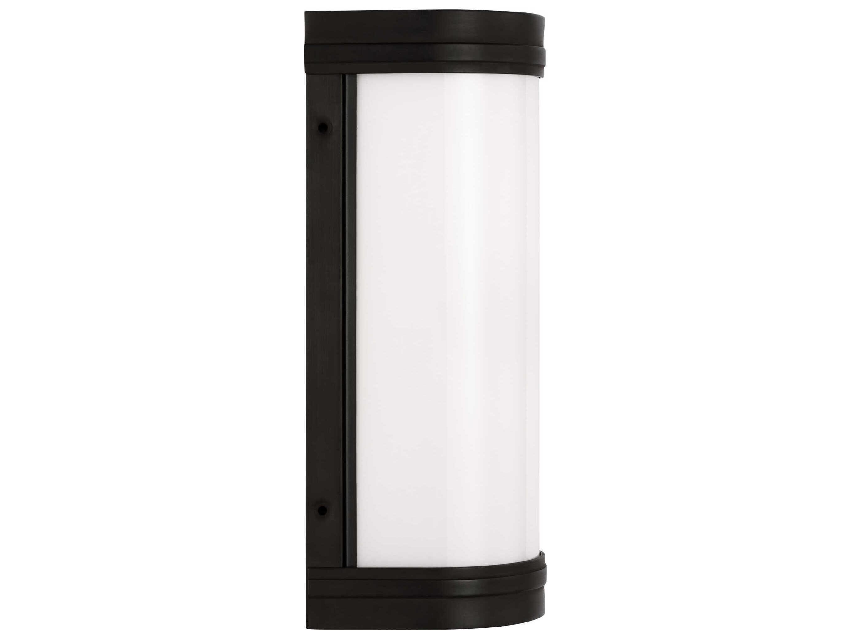 Visual Comfort Studio Ifran 1-Light Aged Iron Black Wall Sconce