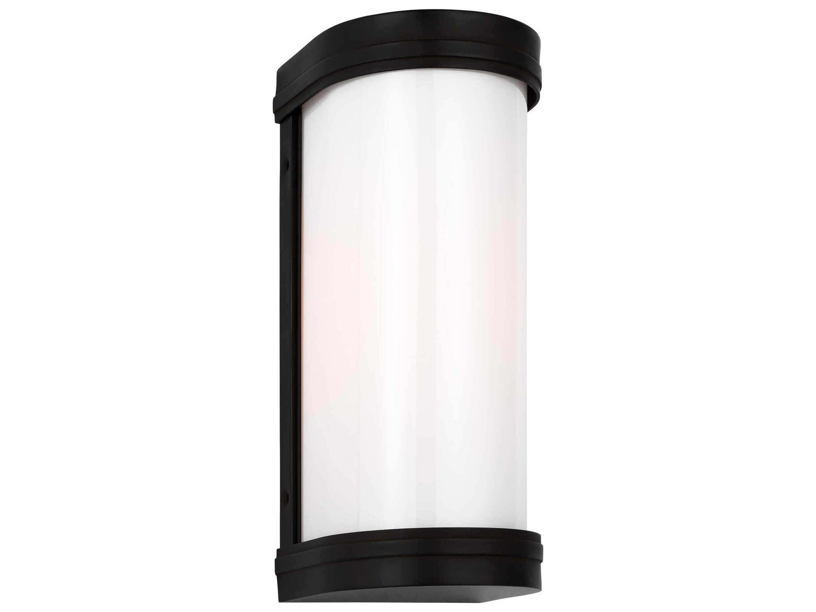 Visual Comfort Studio Ifran 1-Light Aged Iron Black Wall Sconce