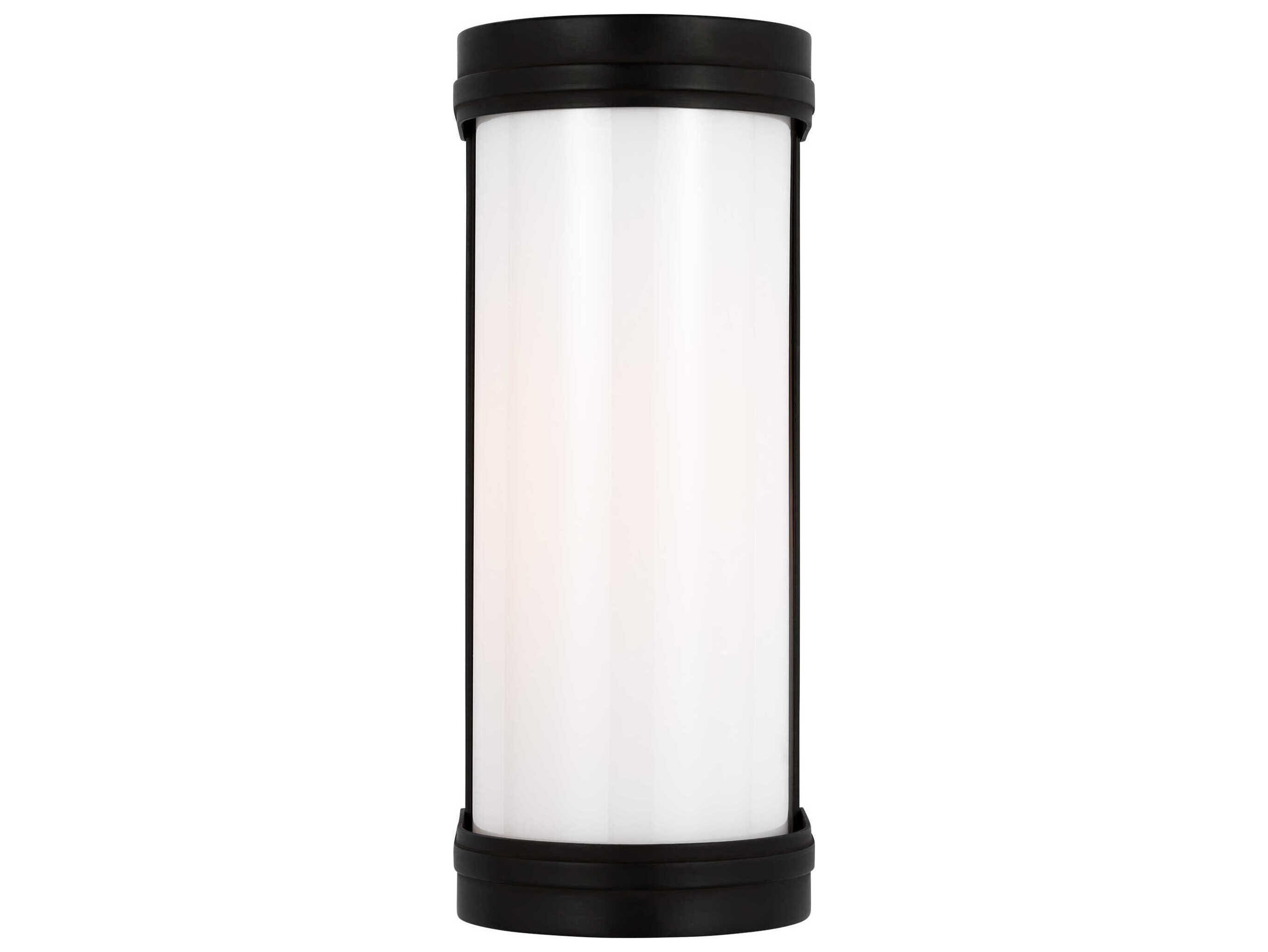 Visual Comfort Studio Ifran 1-Light Aged Iron Black Wall Sconce