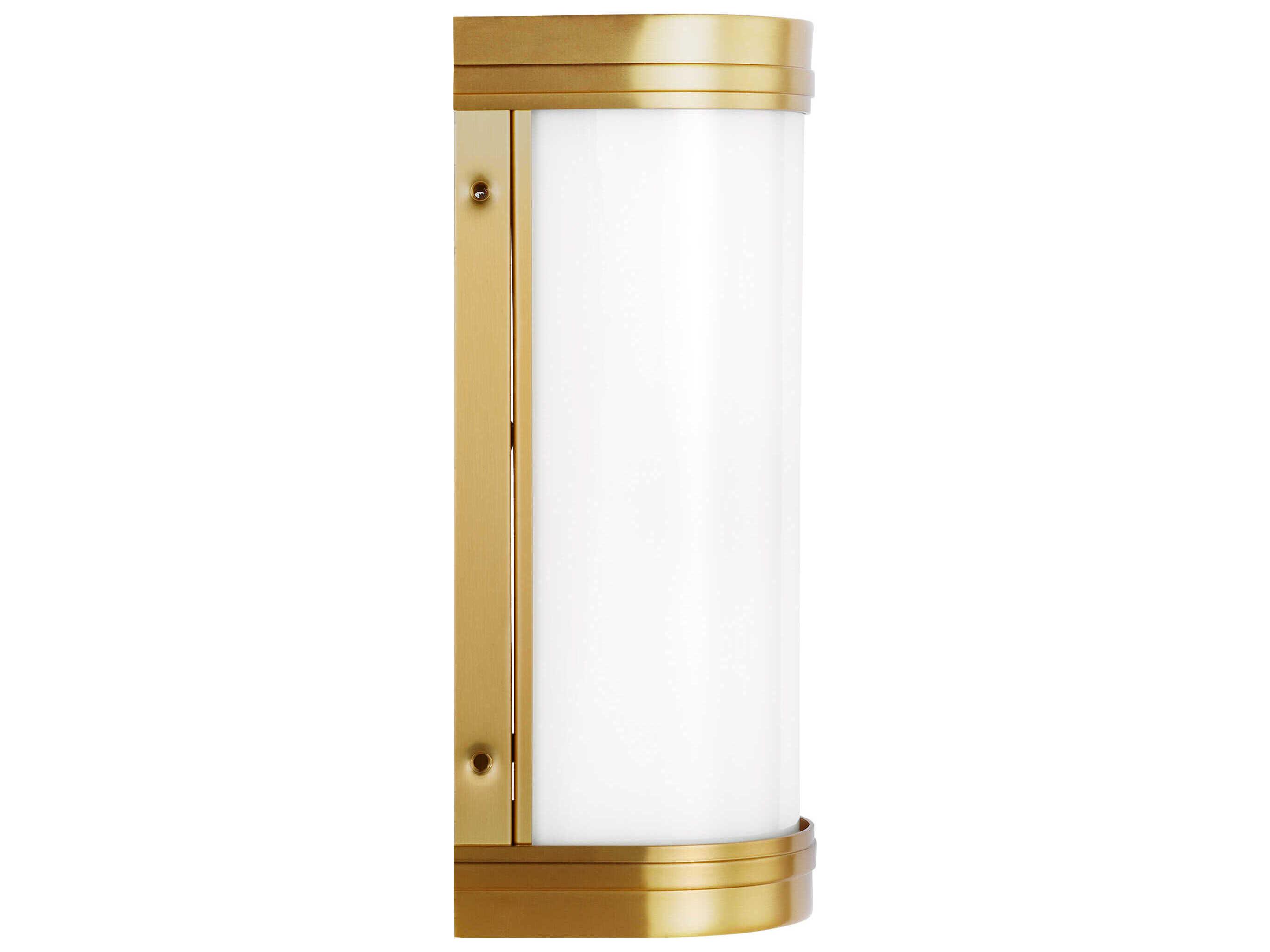 Visual Comfort Studio Ifran 1-Light Burnished Brass Wall Sconce