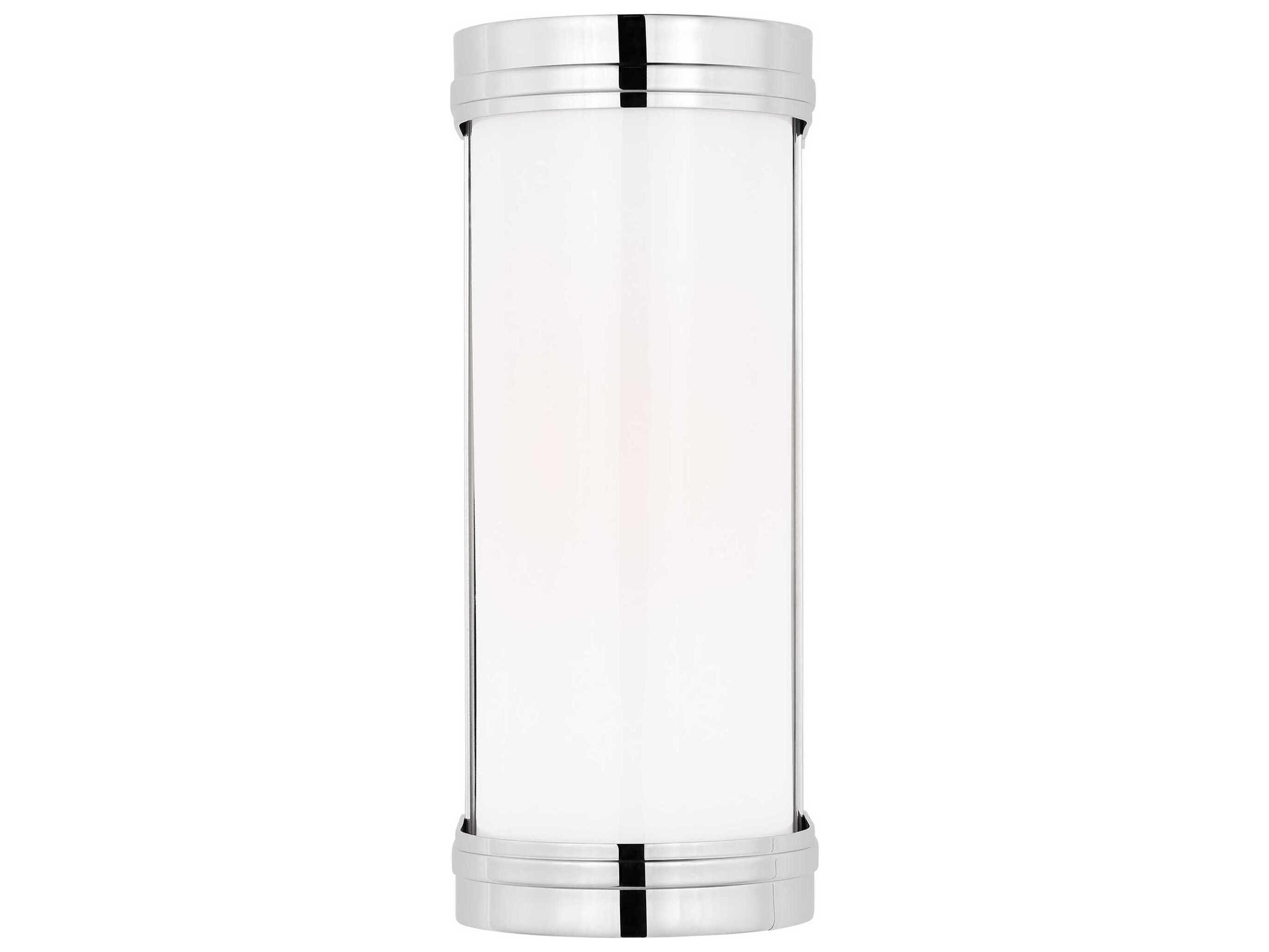 Visual Comfort Studio Ifran 1-Light Polished Nickel Wall Sconce