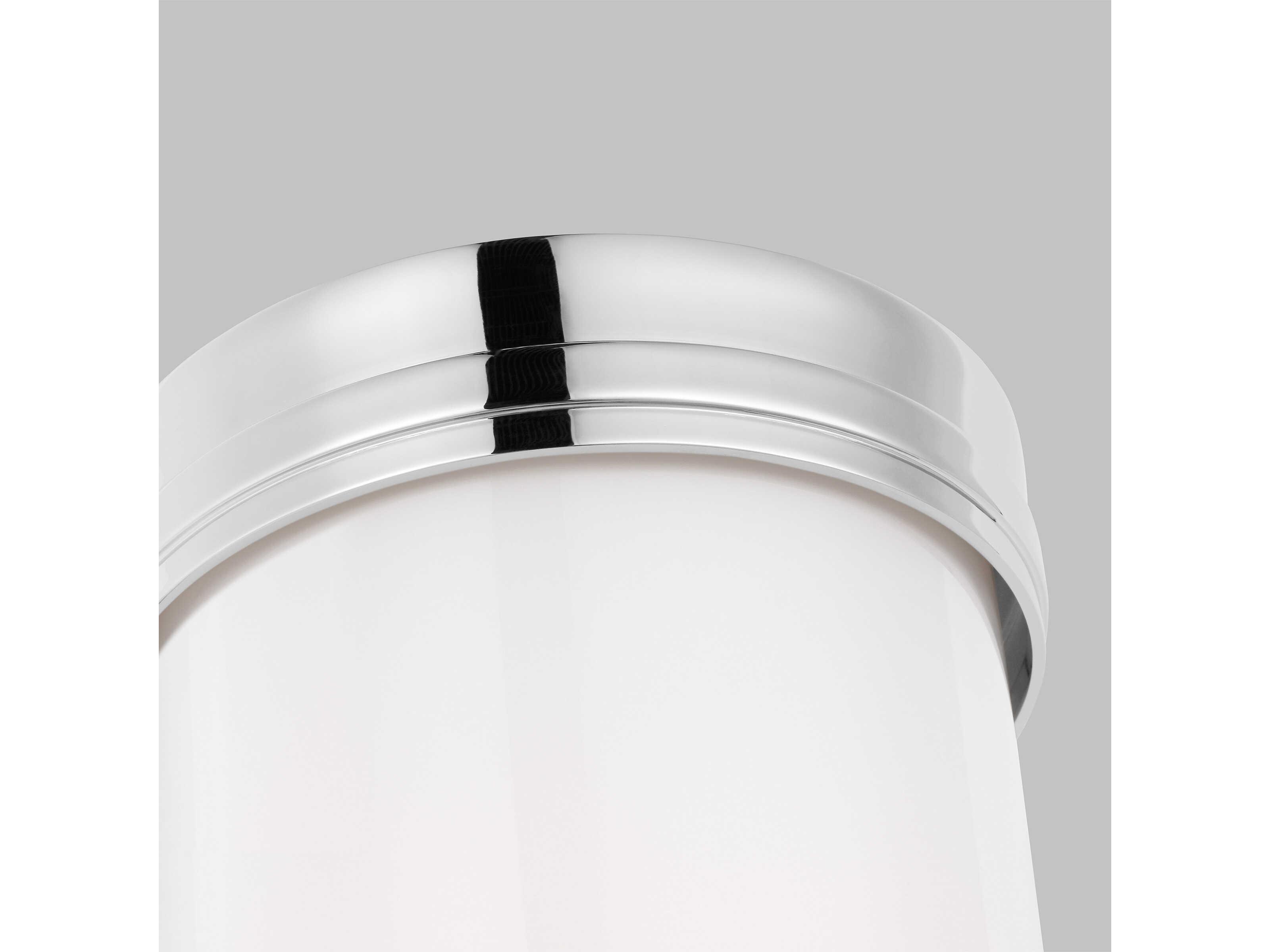 Visual Comfort Studio Ifran 1-Light Polished Nickel Wall Sconce