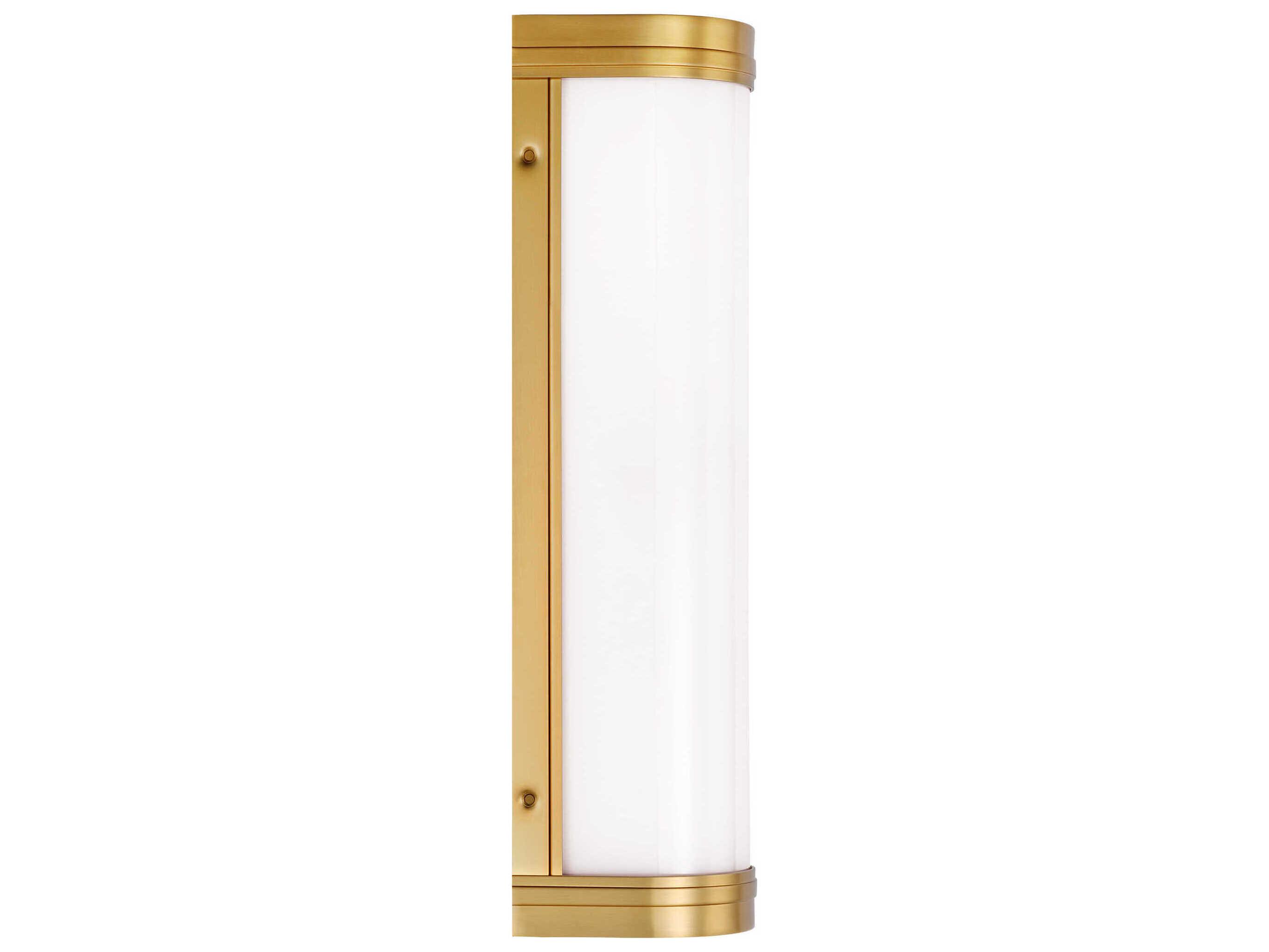 Visual Comfort Studio Ifran 2-Light Burnished Brass Wall Sconce