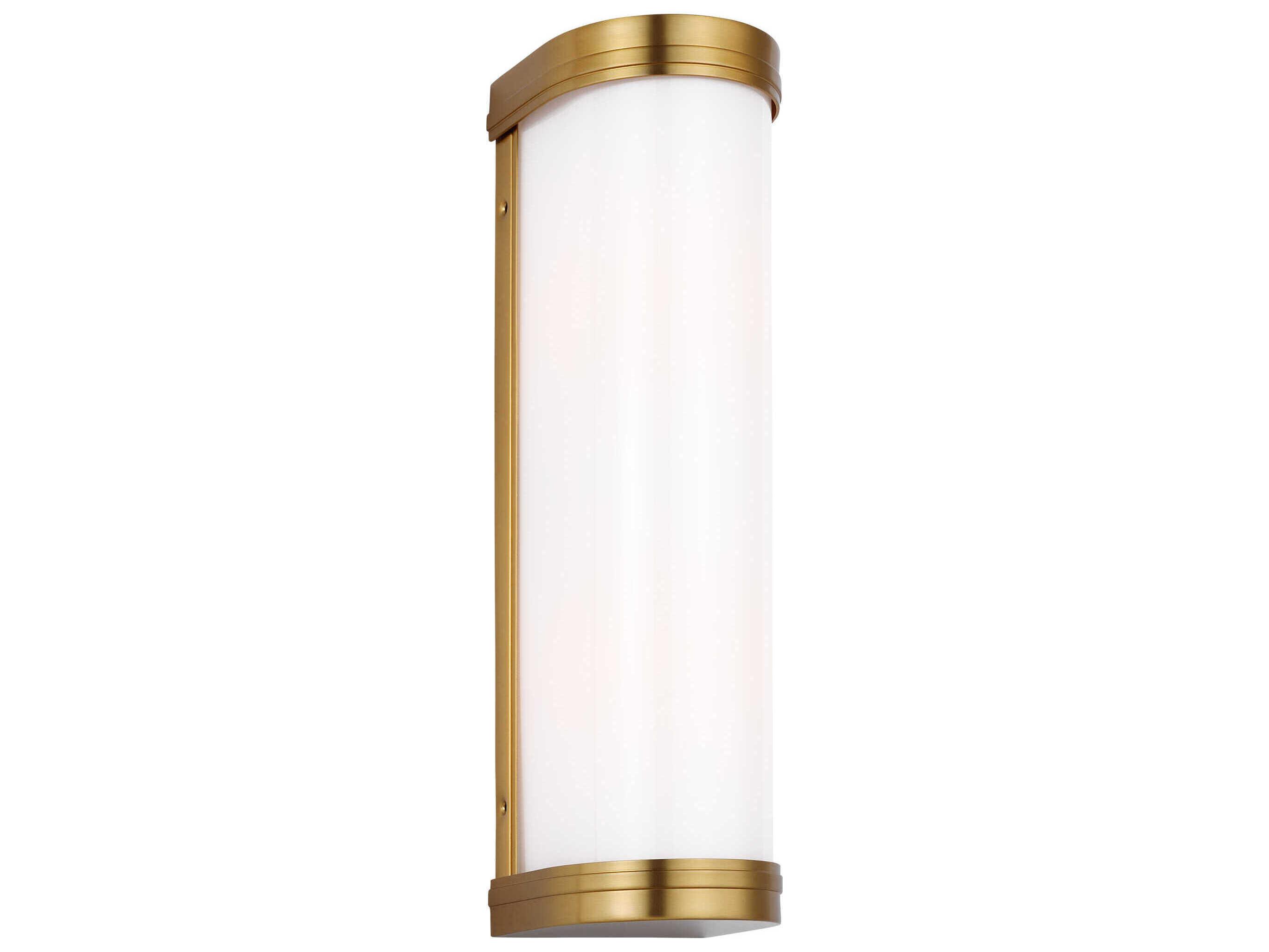 Visual Comfort Studio Ifran 2-Light Burnished Brass Wall Sconce