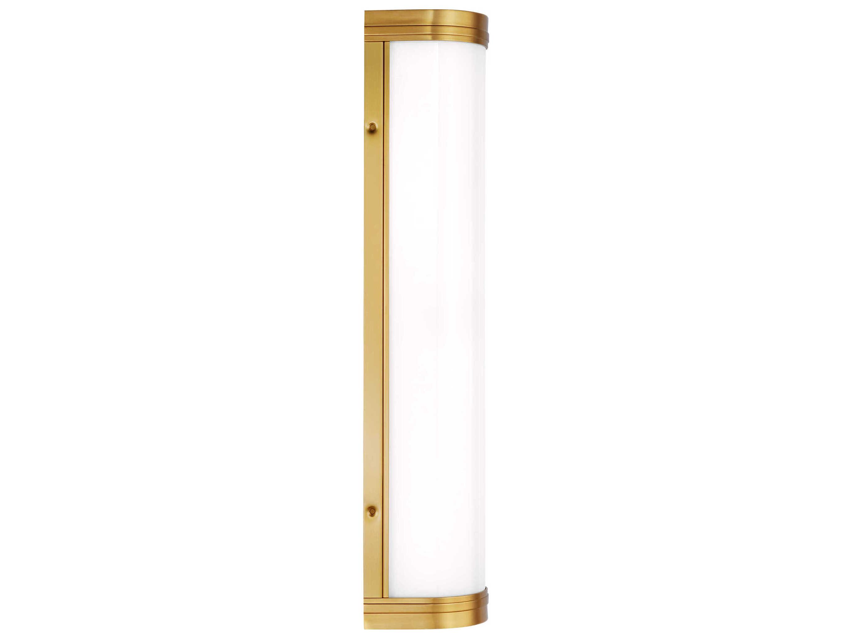 Visual Comfort Studio Ifran 2-Light Burnished Brass Wall Sconce