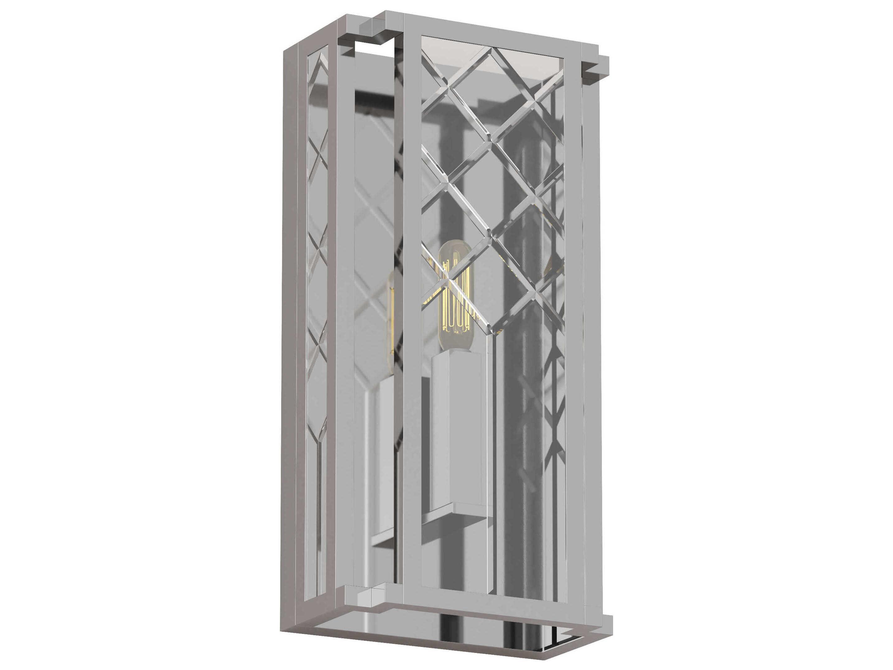 Visual Comfort Studio Erro 1-Light Polished Nickel Wall Sconce