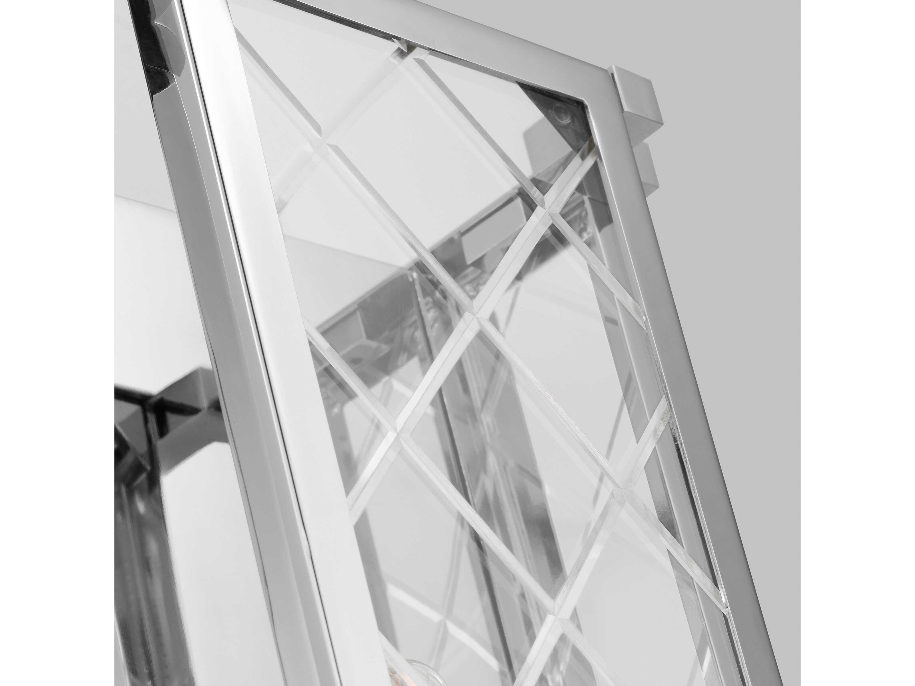 Visual Comfort Studio Erro 1-Light Polished Nickel Wall Sconce