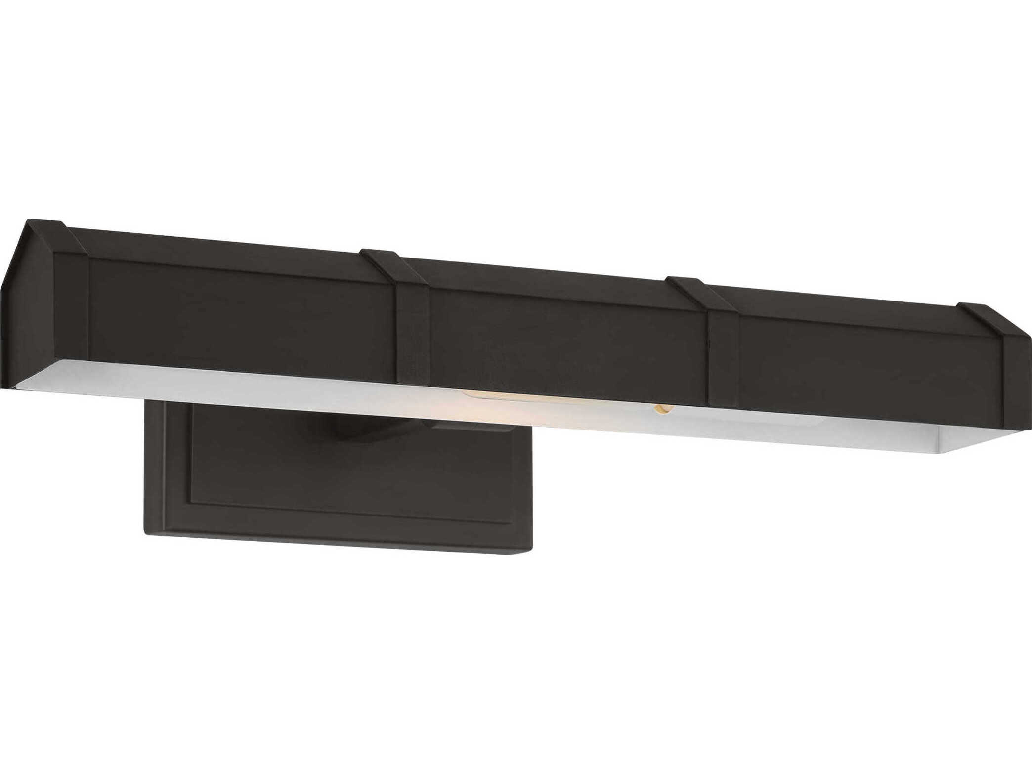 Visual Comfort Studio Granby 1-Light Aged Iron Black Picture Light