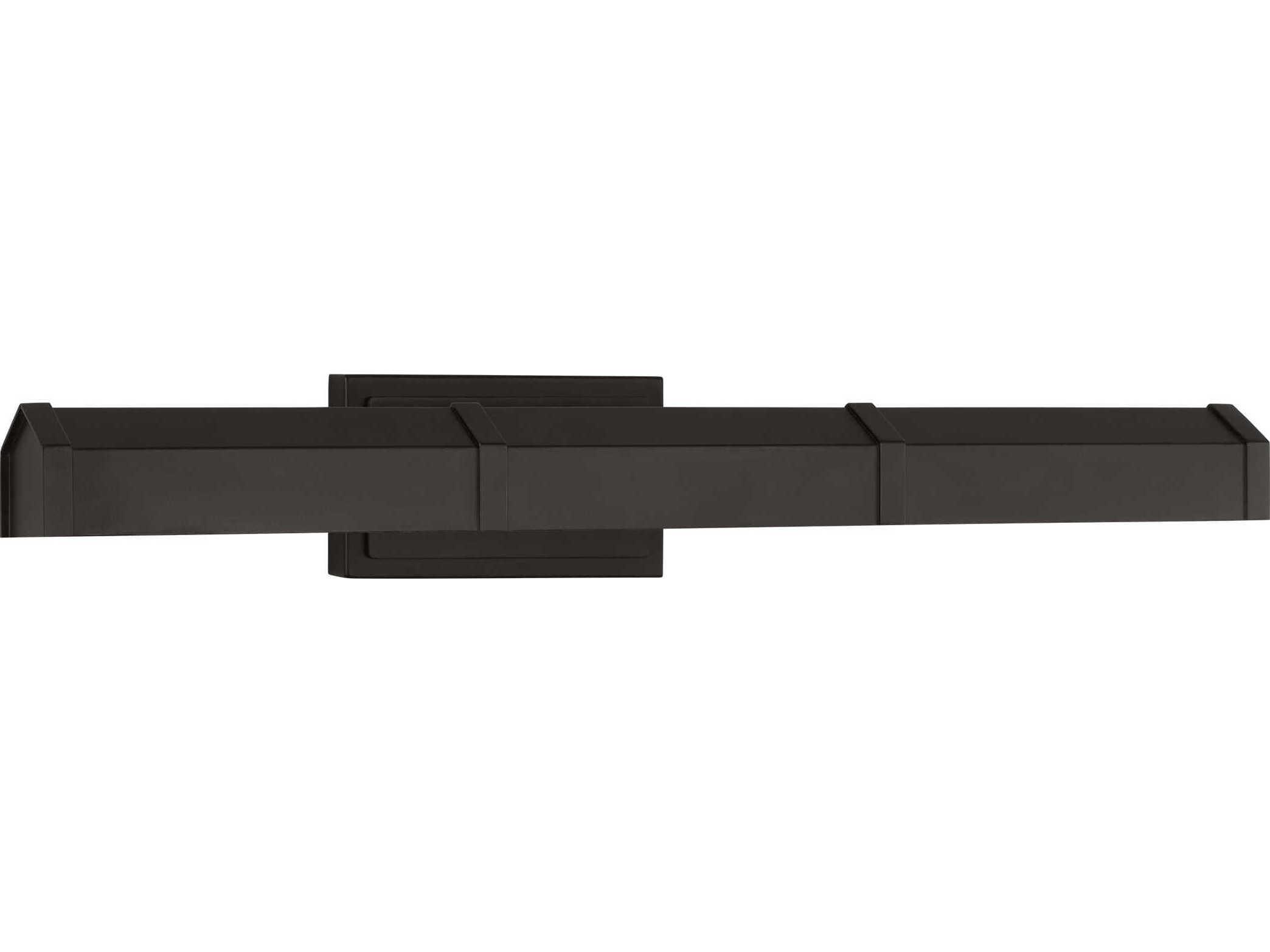 Visual Comfort Studio Granby 2-Light Aged Iron Black Picture Light