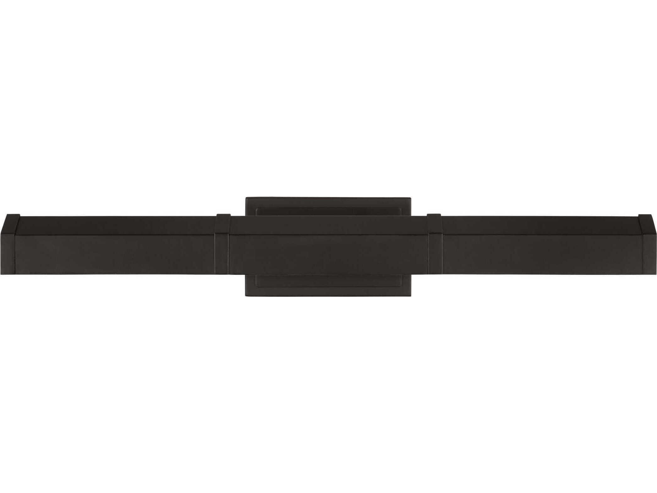 Visual Comfort Studio Granby 2-Light Aged Iron Black Picture Light