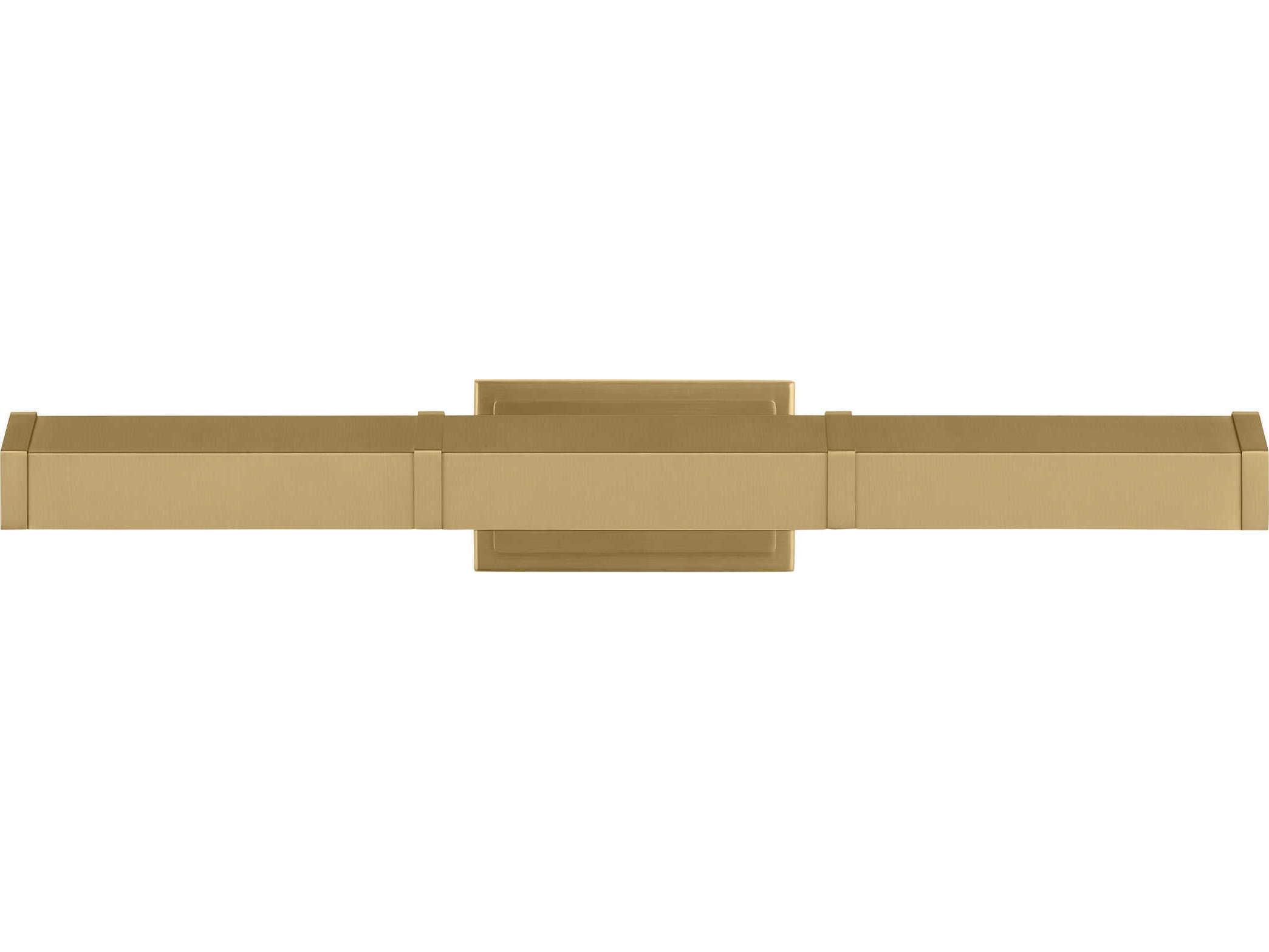 Visual Comfort Studio Granby 2-Light Burnished Brass Picture Light