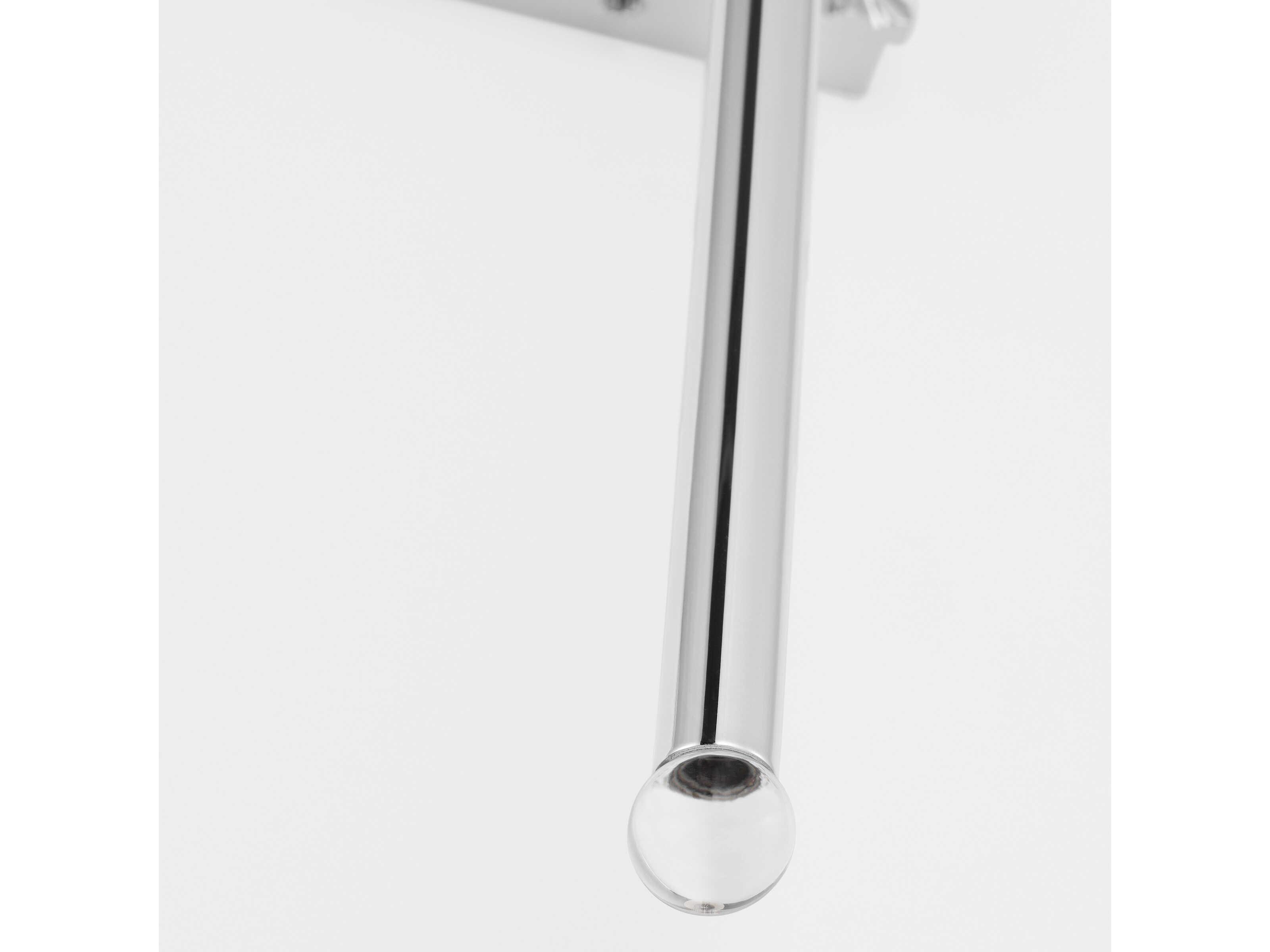 Visual Comfort Studio Baxley 1-Light Polished Nickel Wall Sconce