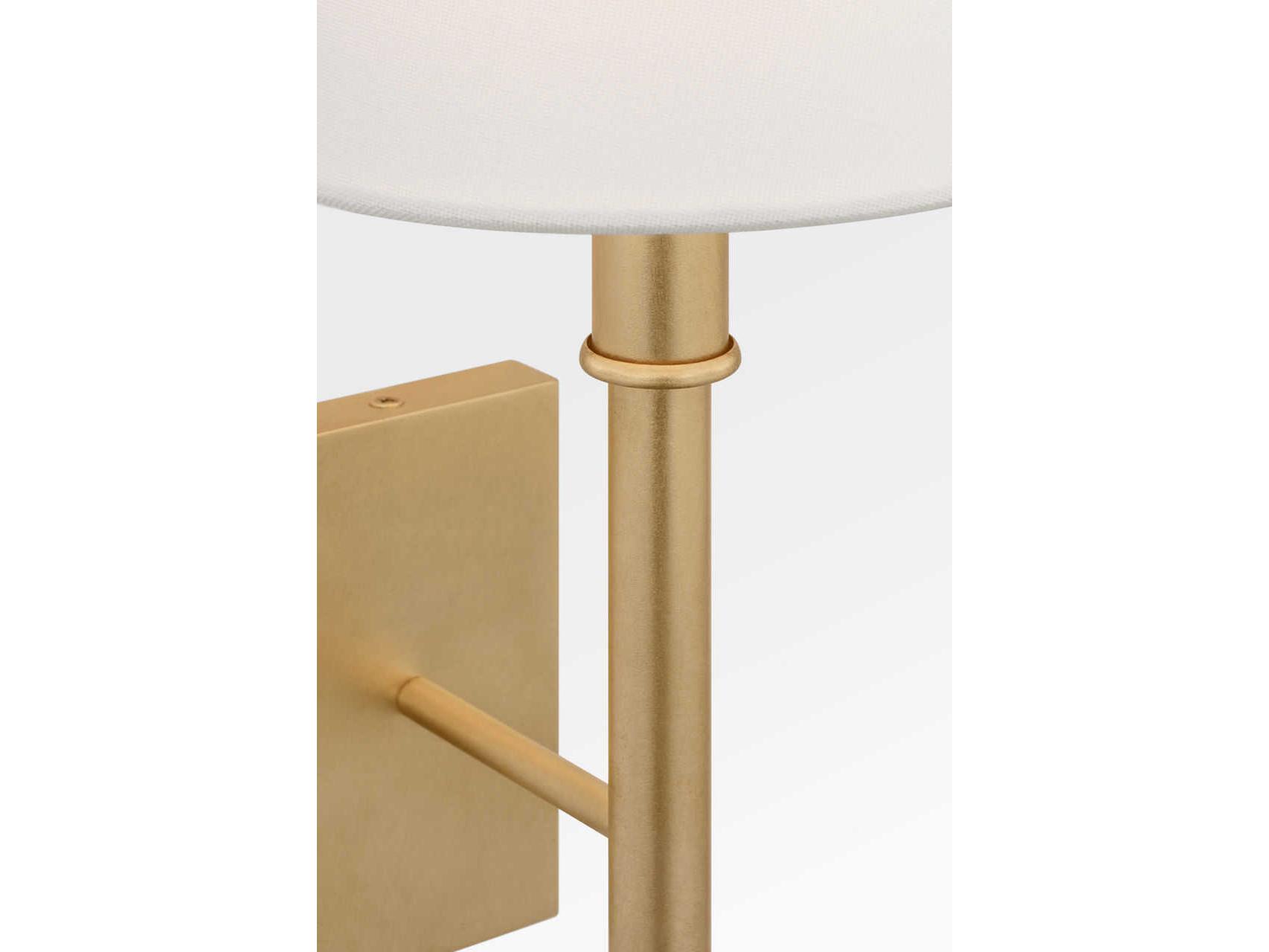 Visual Comfort Studio Greard 1-Light Gild Gold Wall Sconce