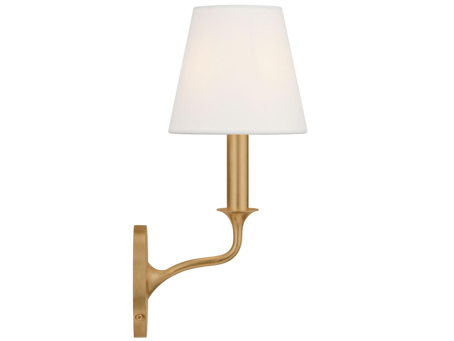 Visual Comfort Studio Chatsworth 1-Light Gild Gold Wall Sconce