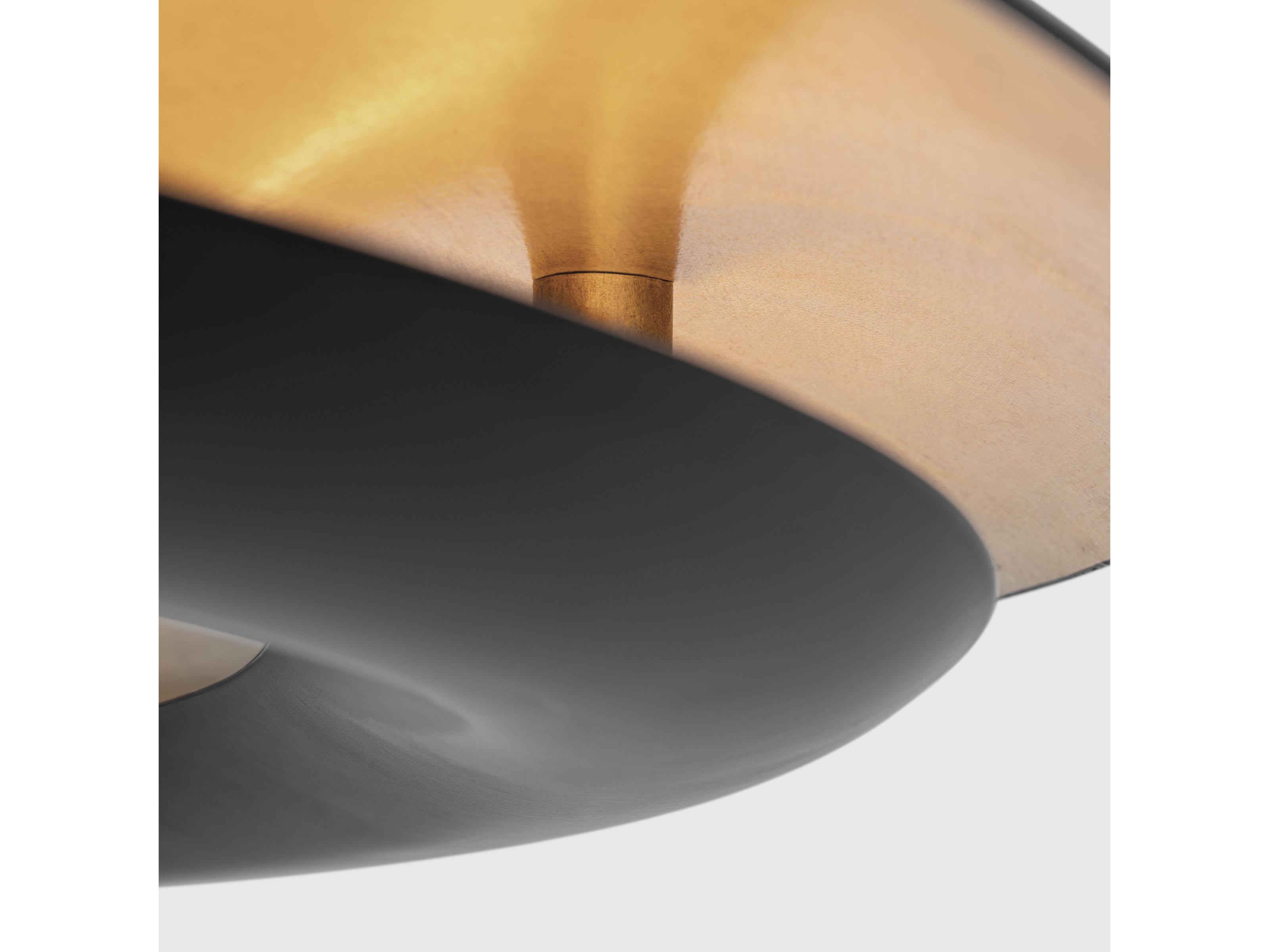 Visual Comfort Studio Cielo 1-Light Midnight Black Round Pendant