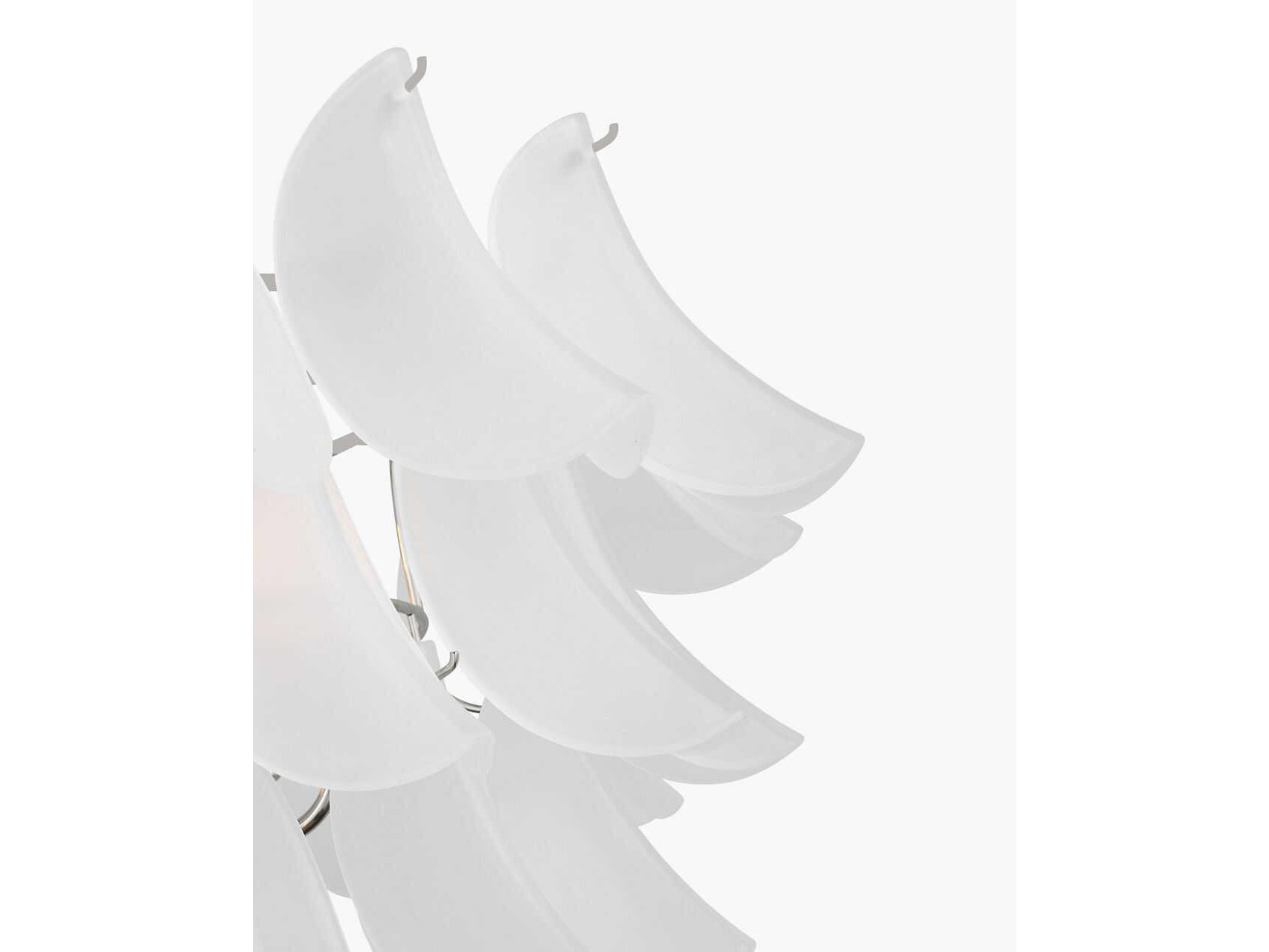 Visual Comfort Studio Chloe 5-Light Polished Nickel Chandelier