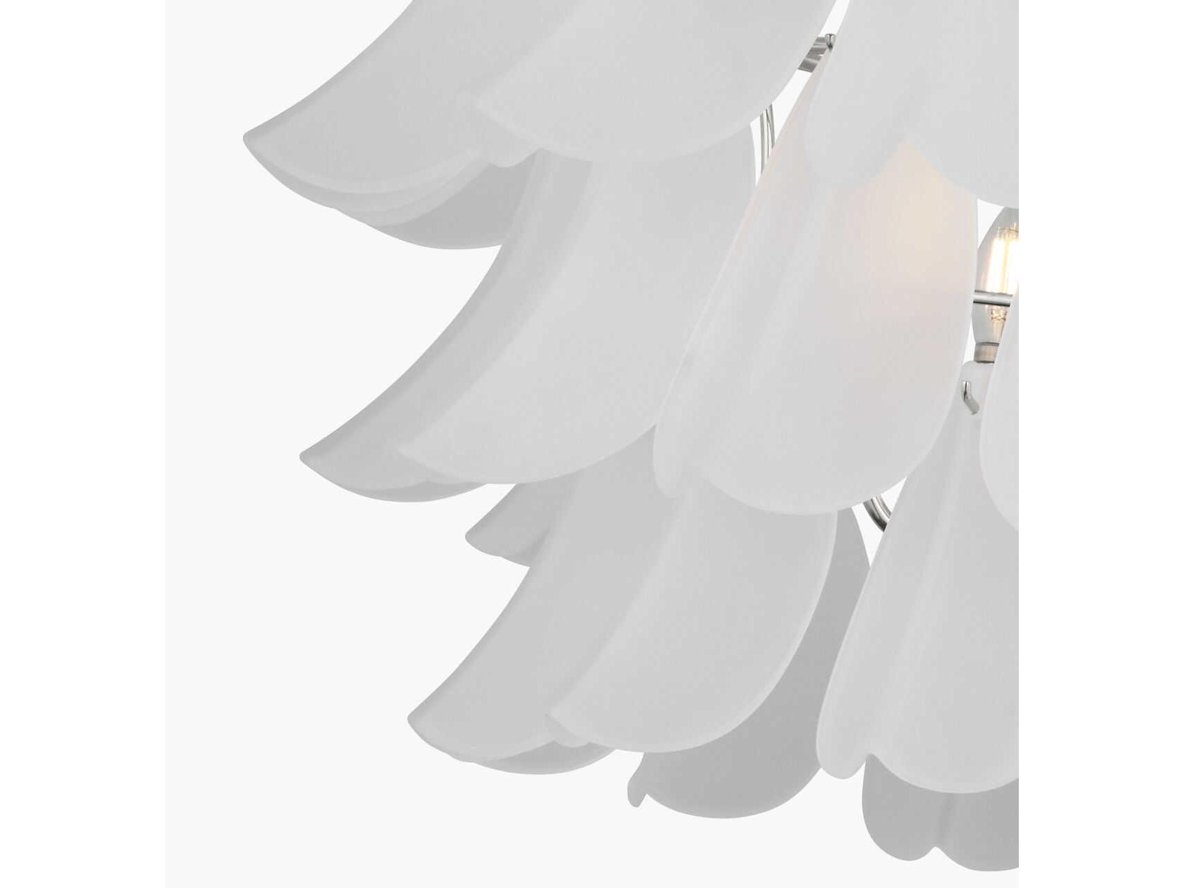 Visual Comfort Studio Chloe 5-Light Polished Nickel Chandelier