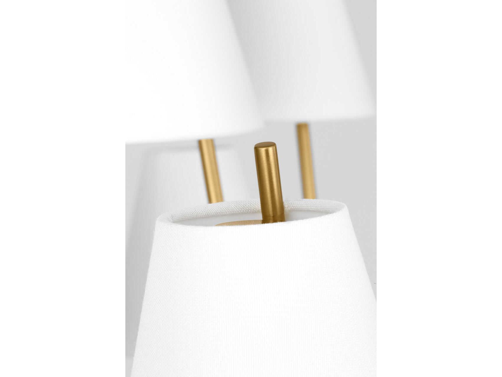 Visual Comfort Studio Marina 12-Light Burnished Brass Empire Chandelier