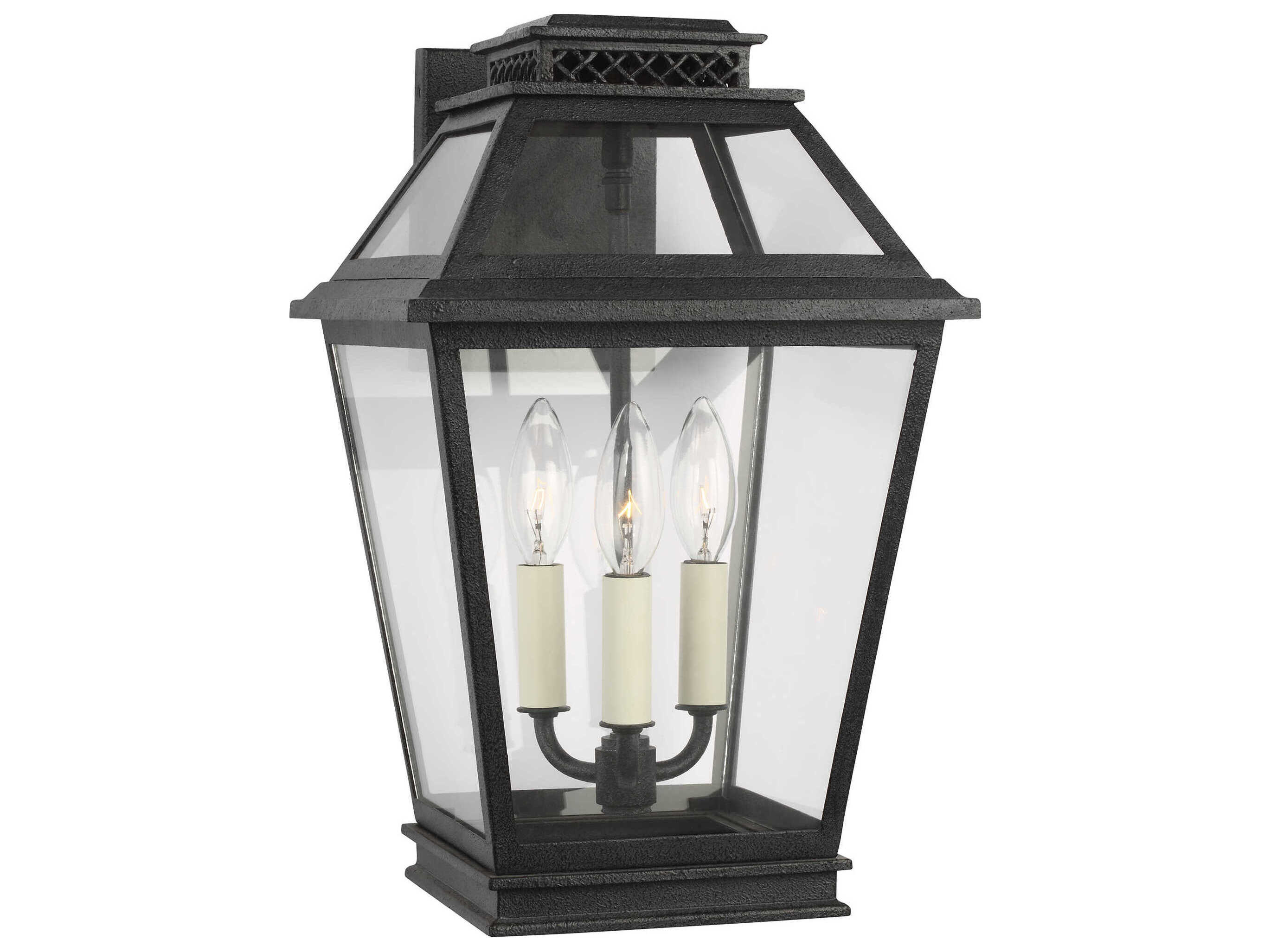 Visual Comfort Studio Falmouth 3-Light Outdoor Wall Light