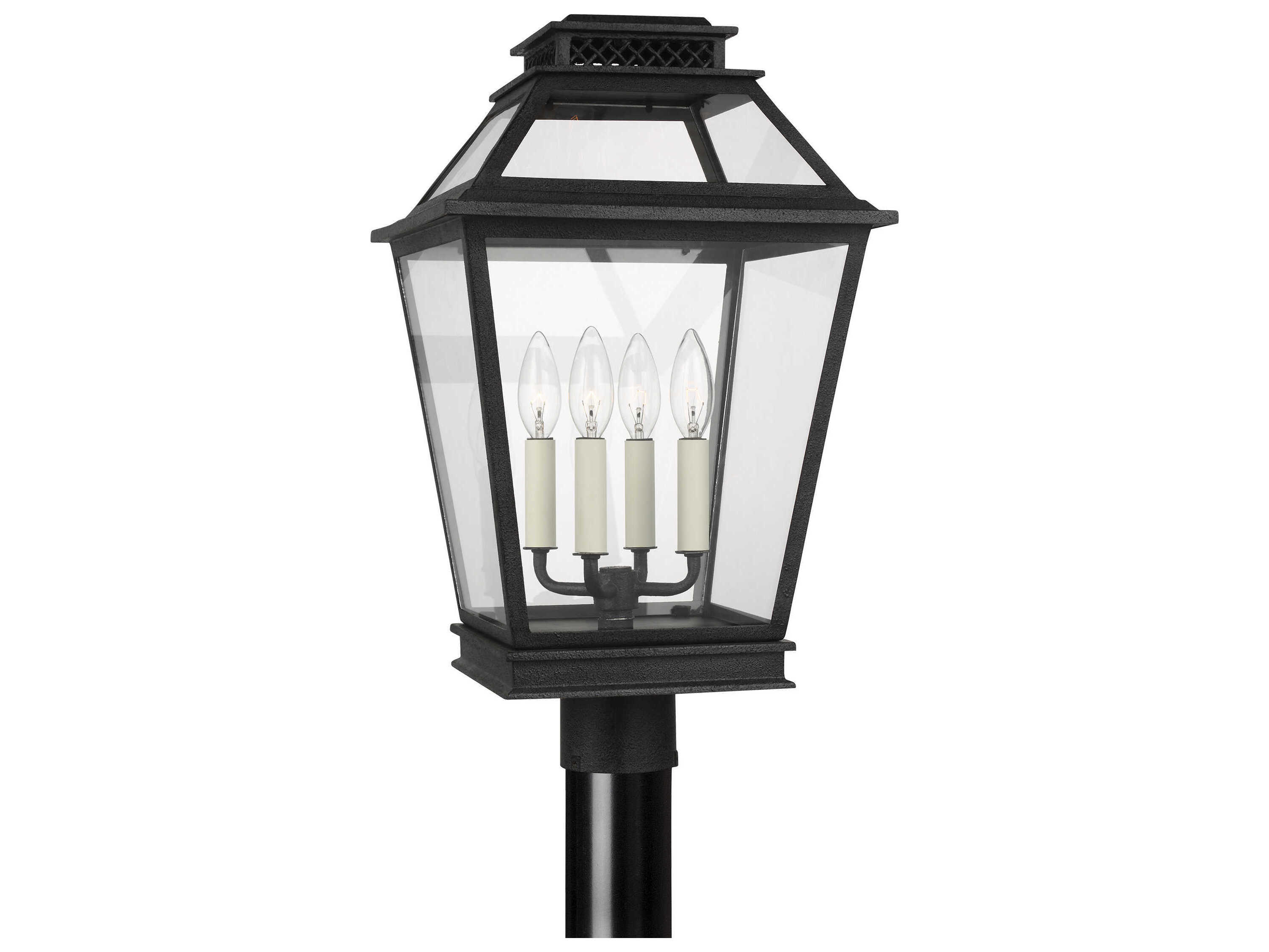 Visual Comfort Studio Falmouth 4-Light Outdoor Post Light