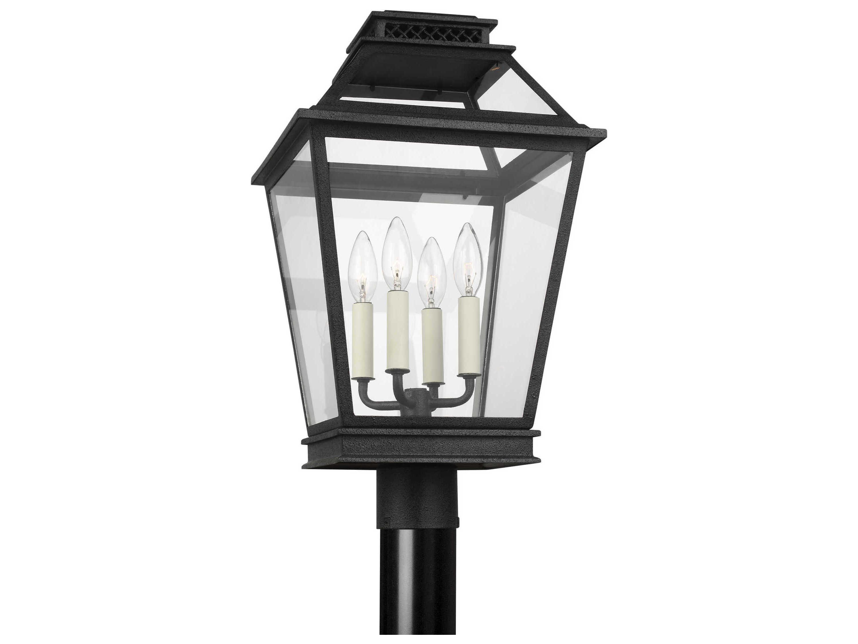 Visual Comfort Studio Falmouth 4-Light Outdoor Post Light