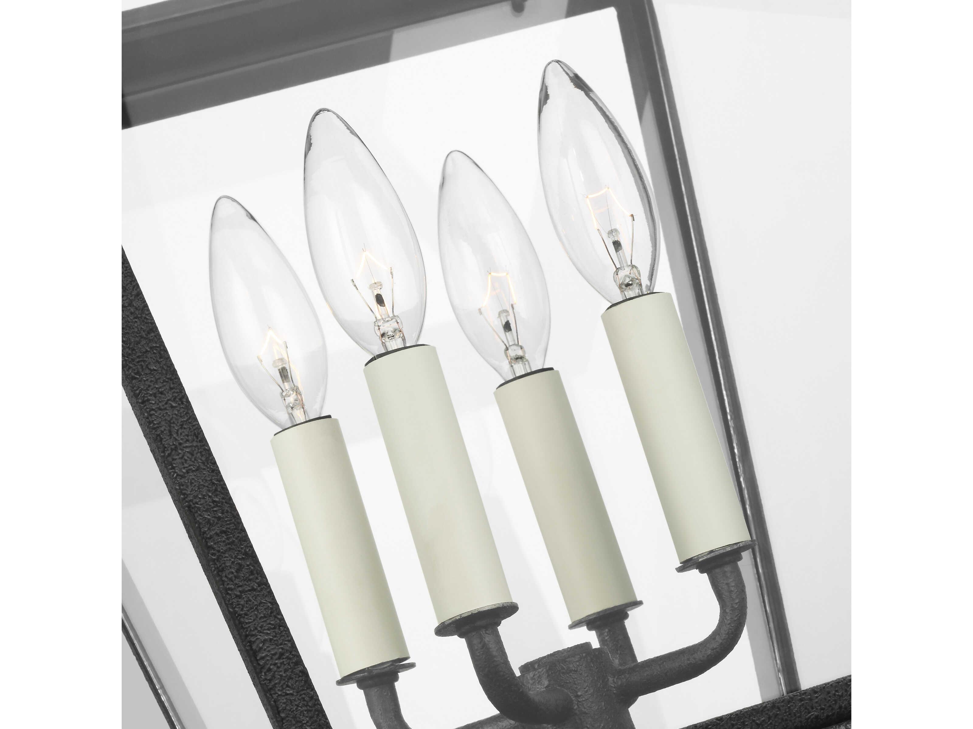 Visual Comfort Studio Falmouth 4-Light Outdoor Post Light