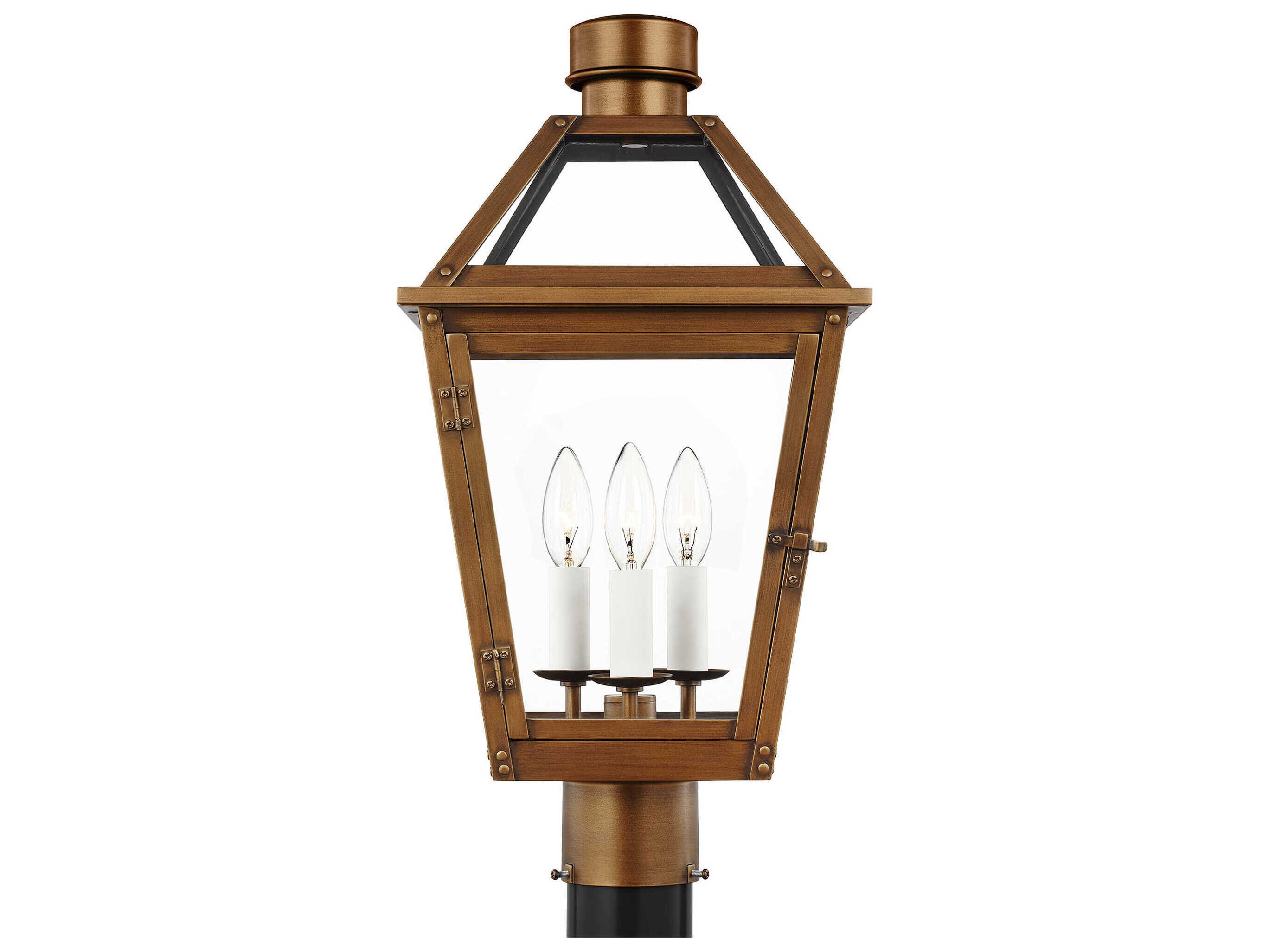Visual Comfort Studio Hyannis 3-Light Outdoor Post Light