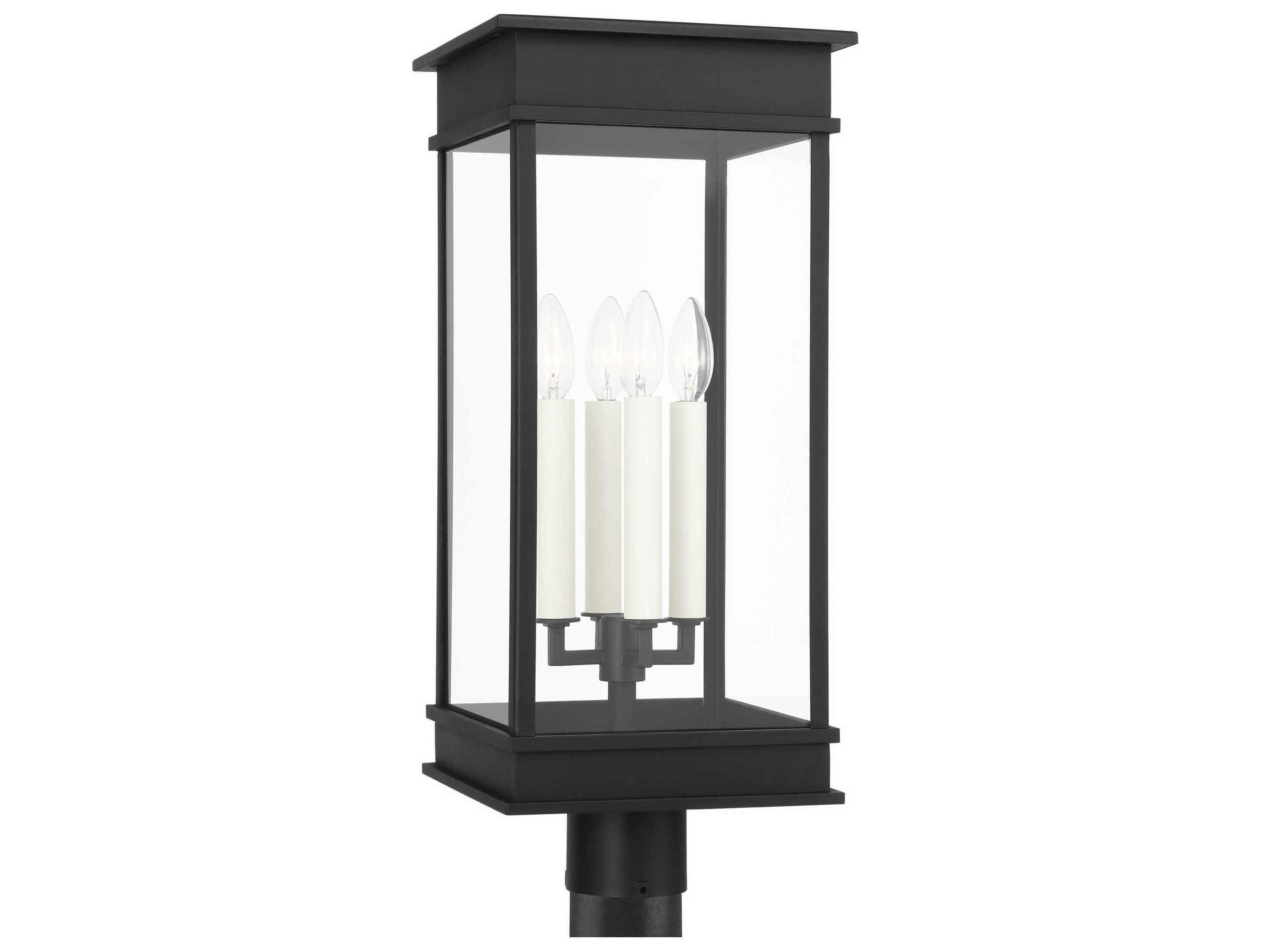 Visual Comfort Studio Cupertino 4-Light Outdoor Post Light