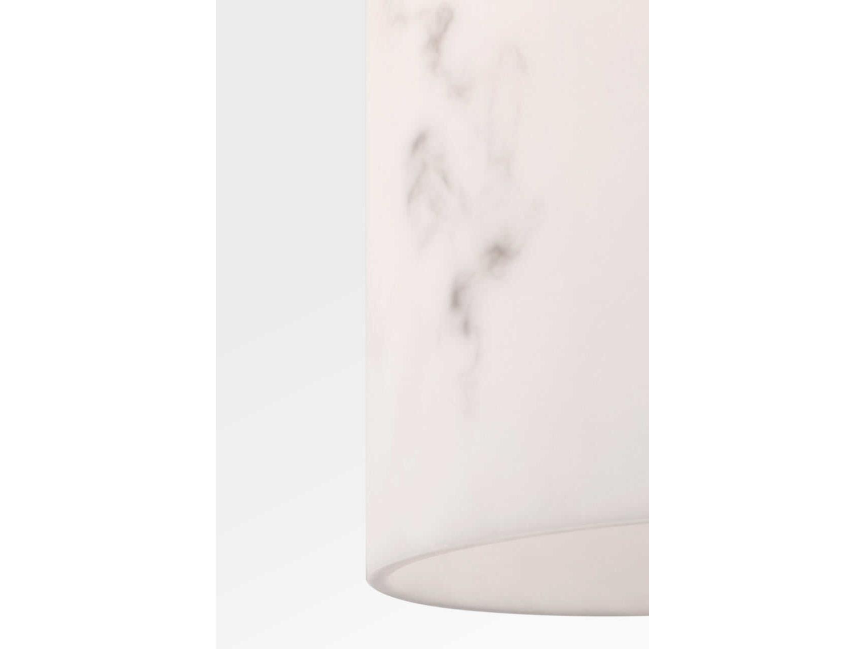 Visual Comfort Studio Savina 1-Light Aged Iron Black Cylinder Mini Pendant