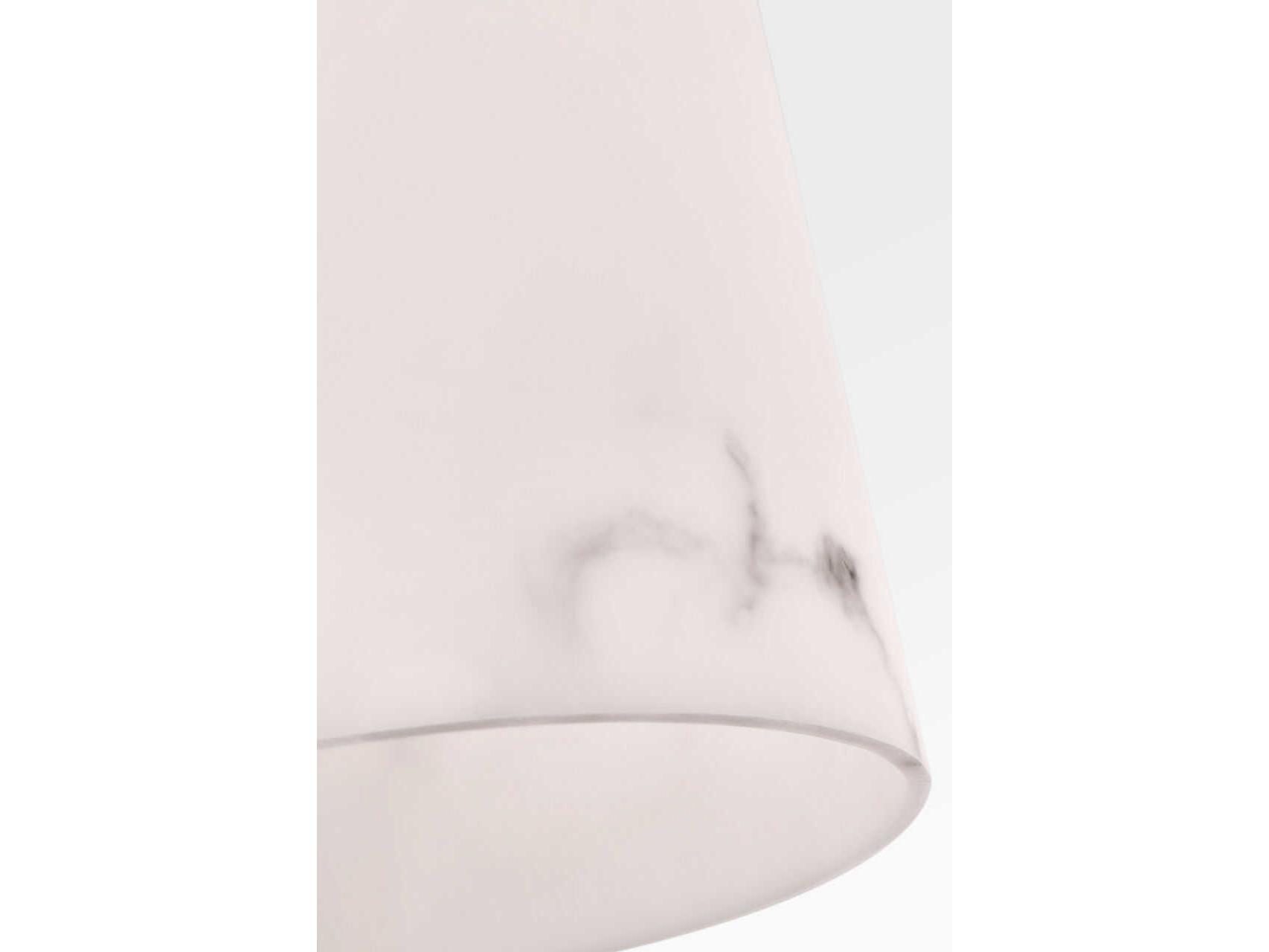 Visual Comfort Studio Savina 1-Light Burnished Brass Cylinder Mini Pendant