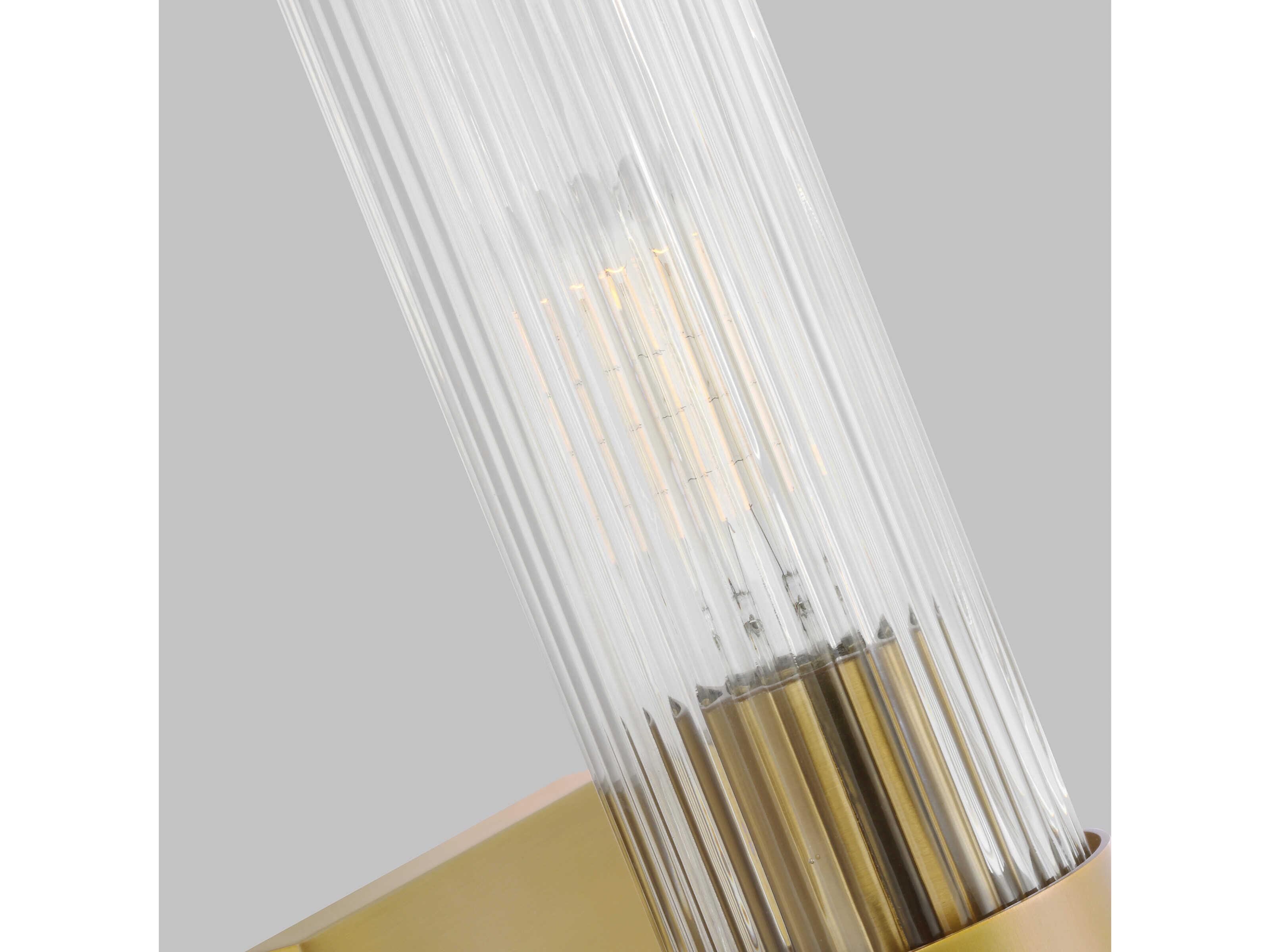 Visual Comfort Studio Geneva 1-Light Burnished Brass Wall Sconce