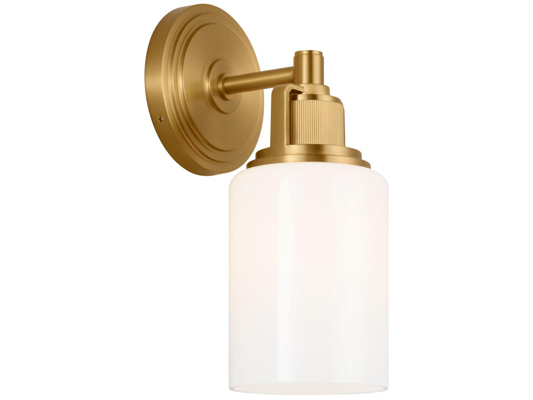Visual Comfort Studio Ashford 1-Light Burnished Brass Wall Sconce