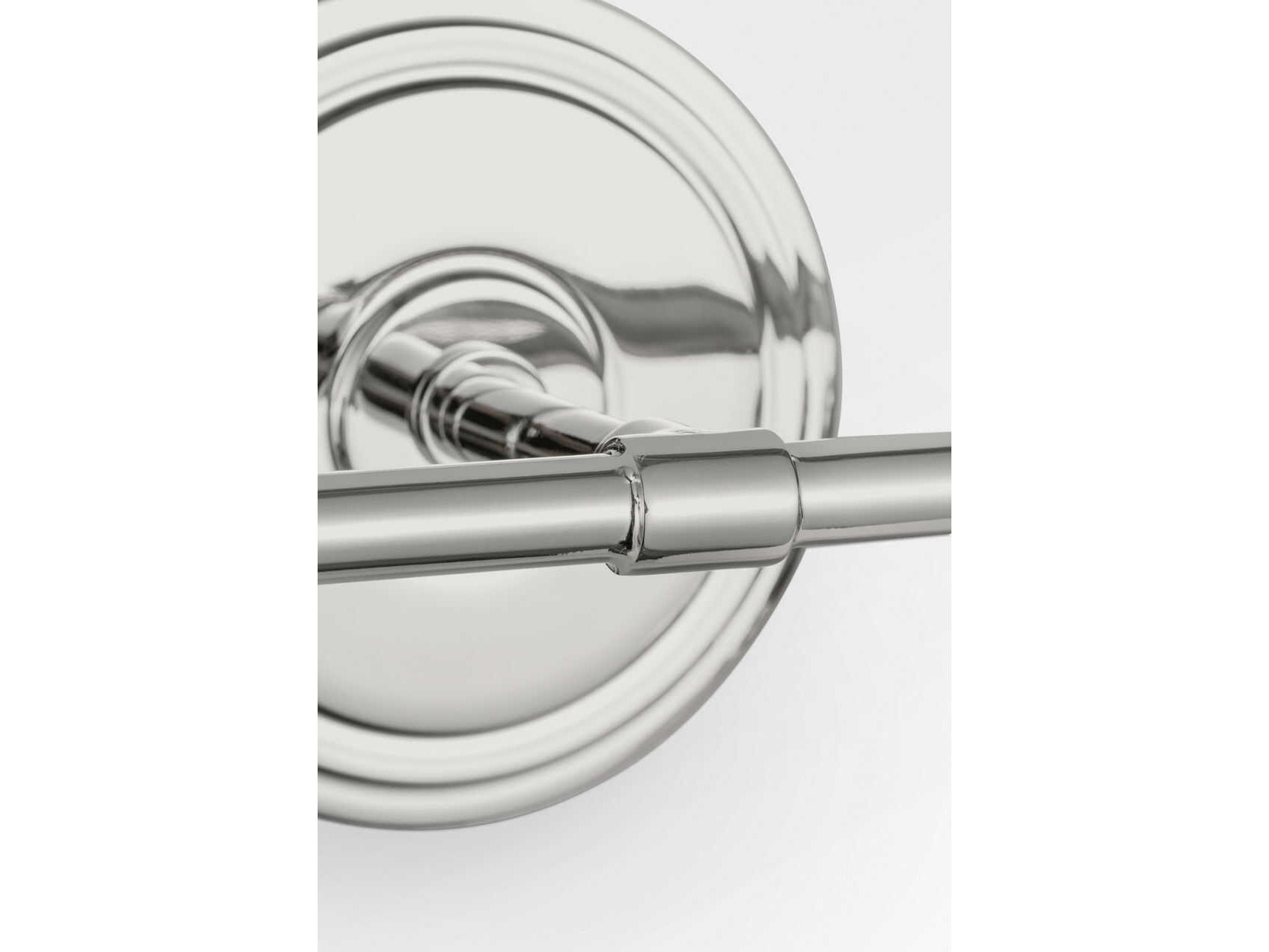 Visual Comfort Studio Ashford 2-Light Polished Nickel Vanity Light